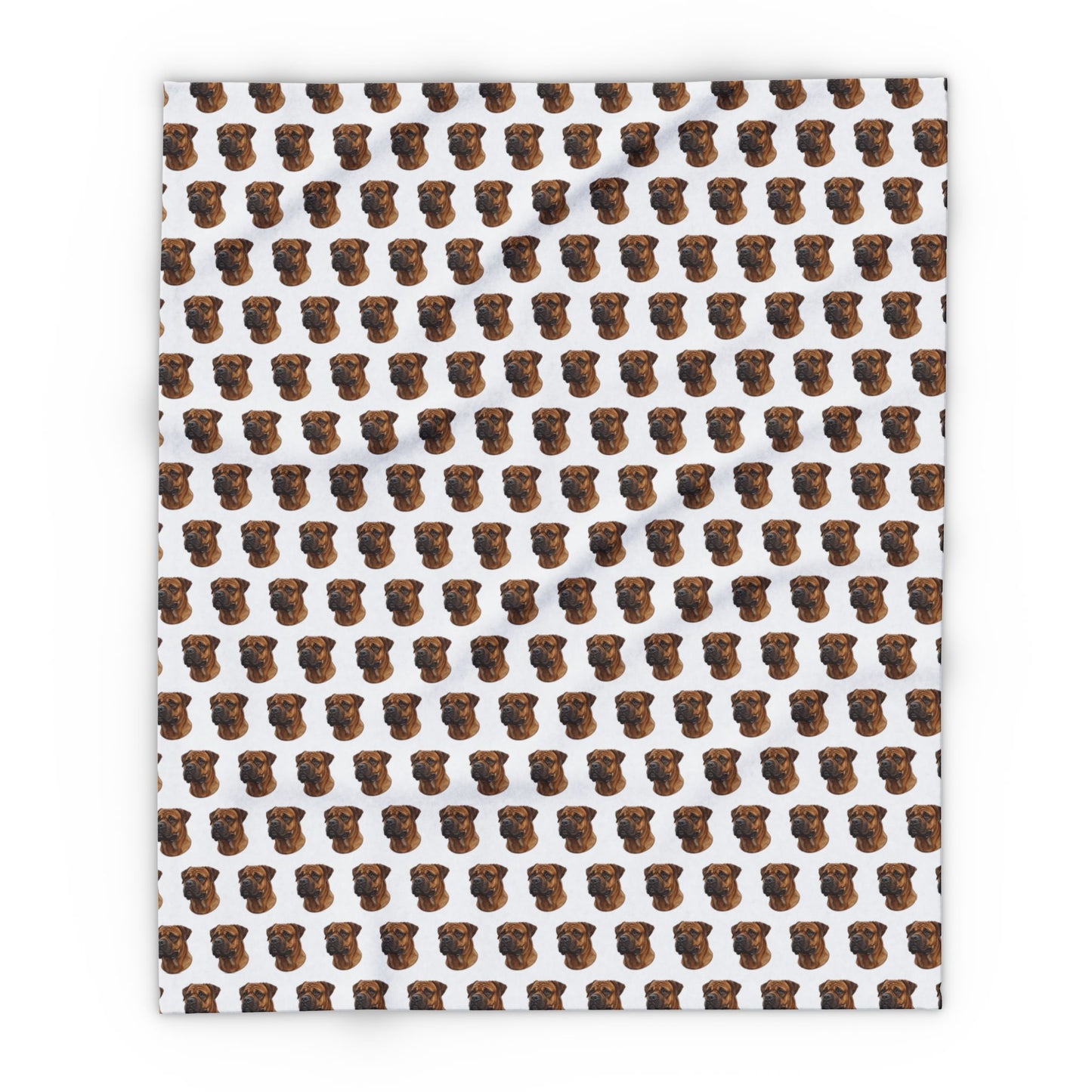 Bullmastiff Blanket, Cozy Arctic Fleece Throw for Dog Lovers, Animal Home Decor, Pet Present