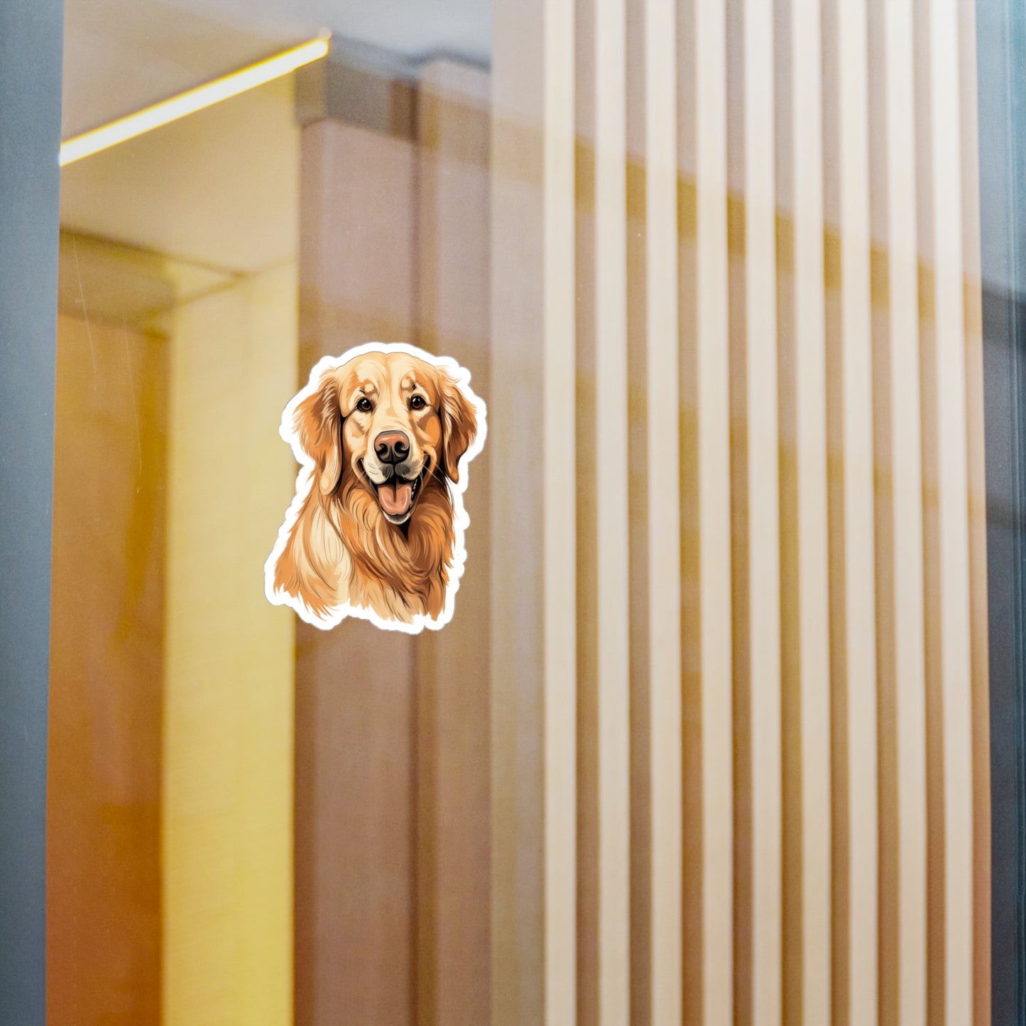 Golden Retriever Sticker - Kiss-Cut Vinyl Decals