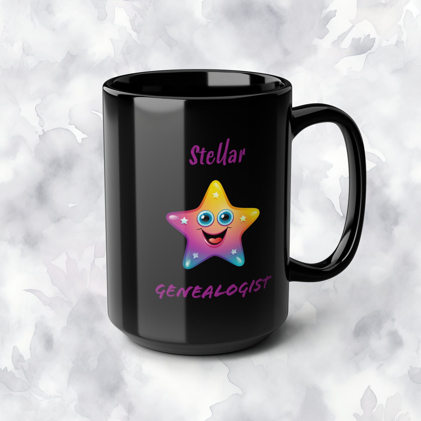 Stellar Genealogist Mug - 15oz Ceramic Mug