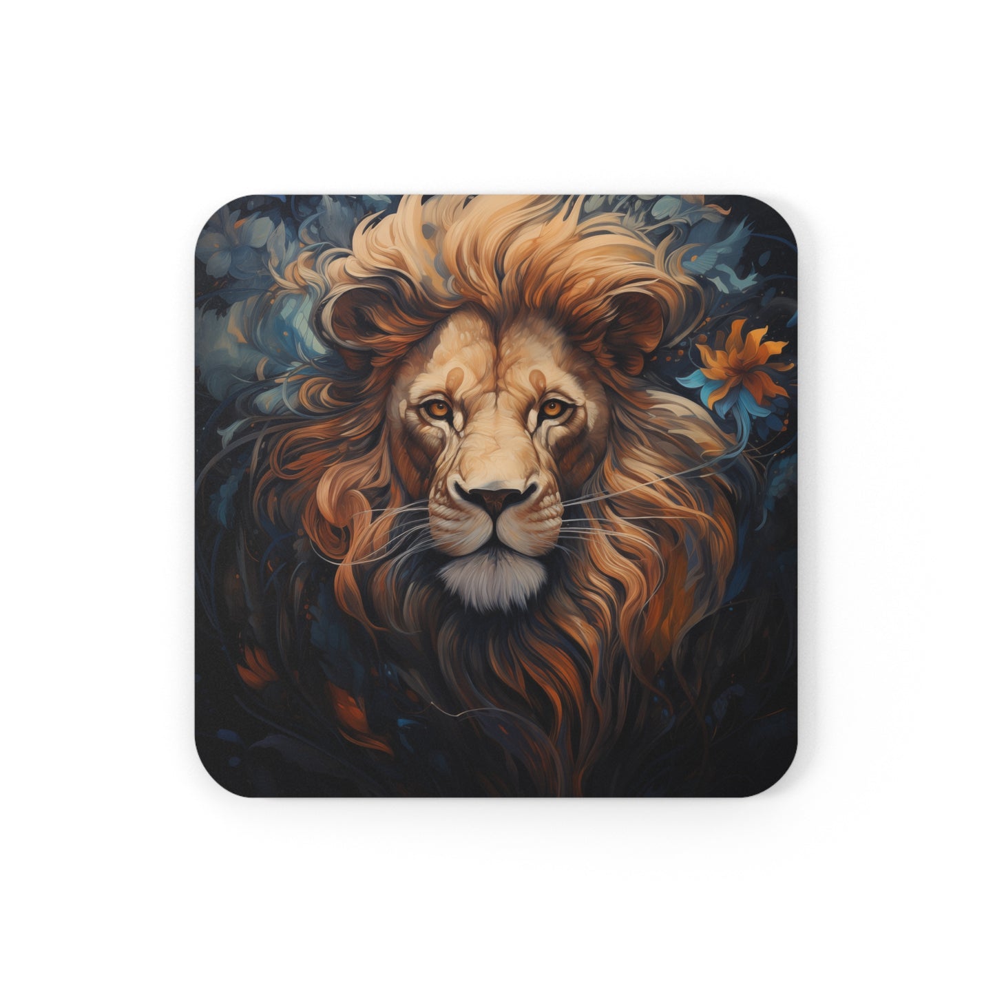 Lion Coaster Set - Corkwood