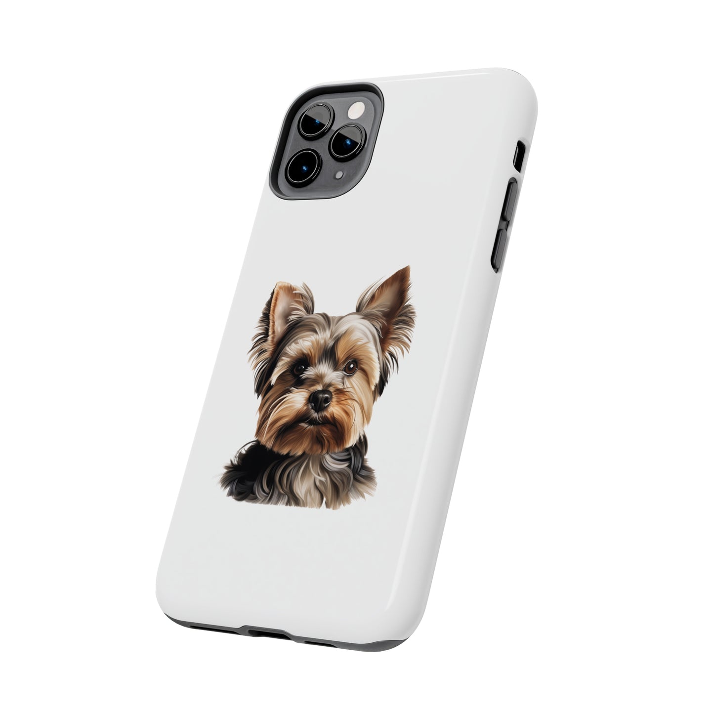Yorkshire Terrier Tough Phone Case (White)