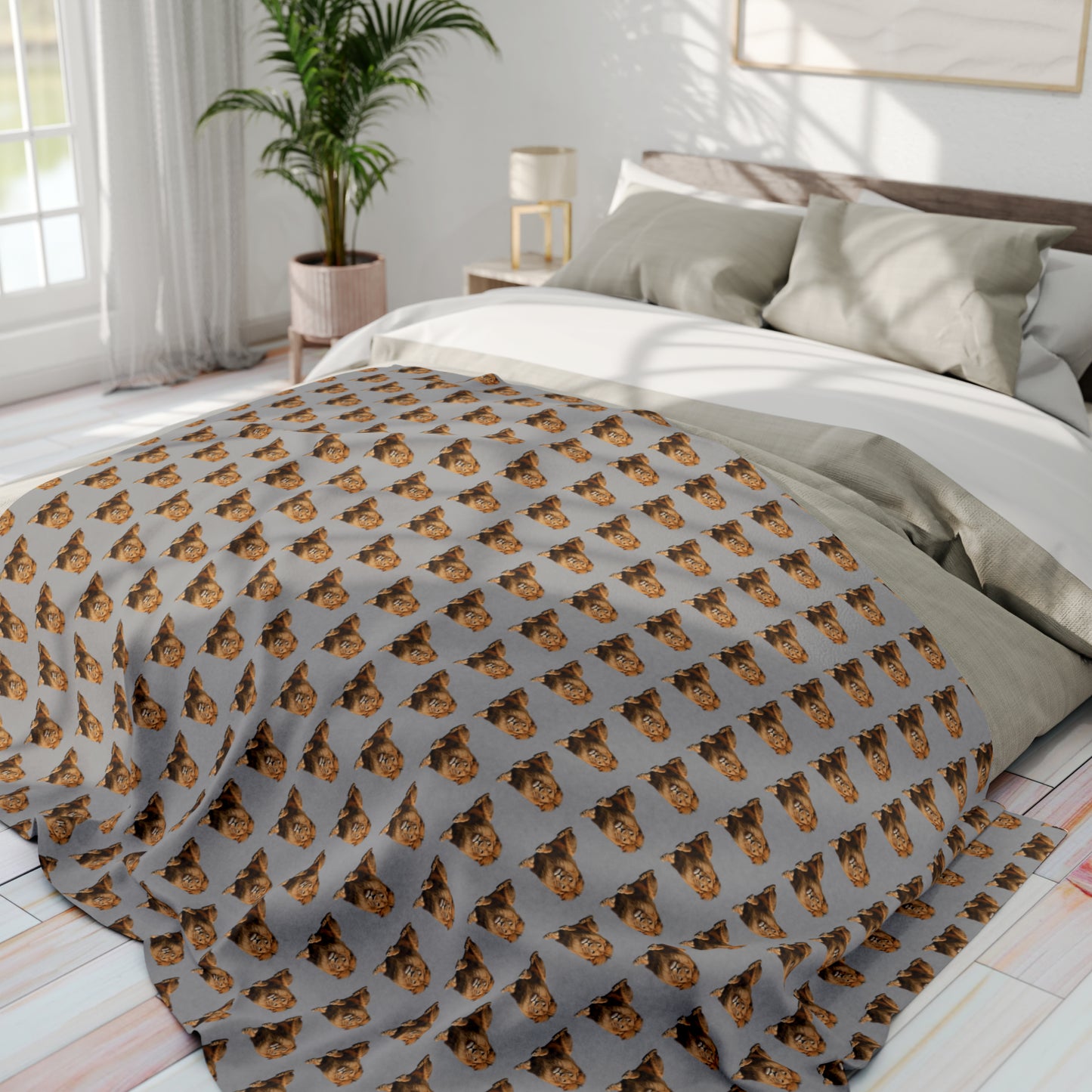 Lion Arctic Fleece Blanket
