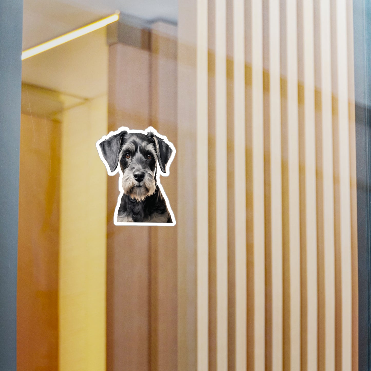 Schnauzer Sticker - Kiss-Cut Dog Vinyl Decals