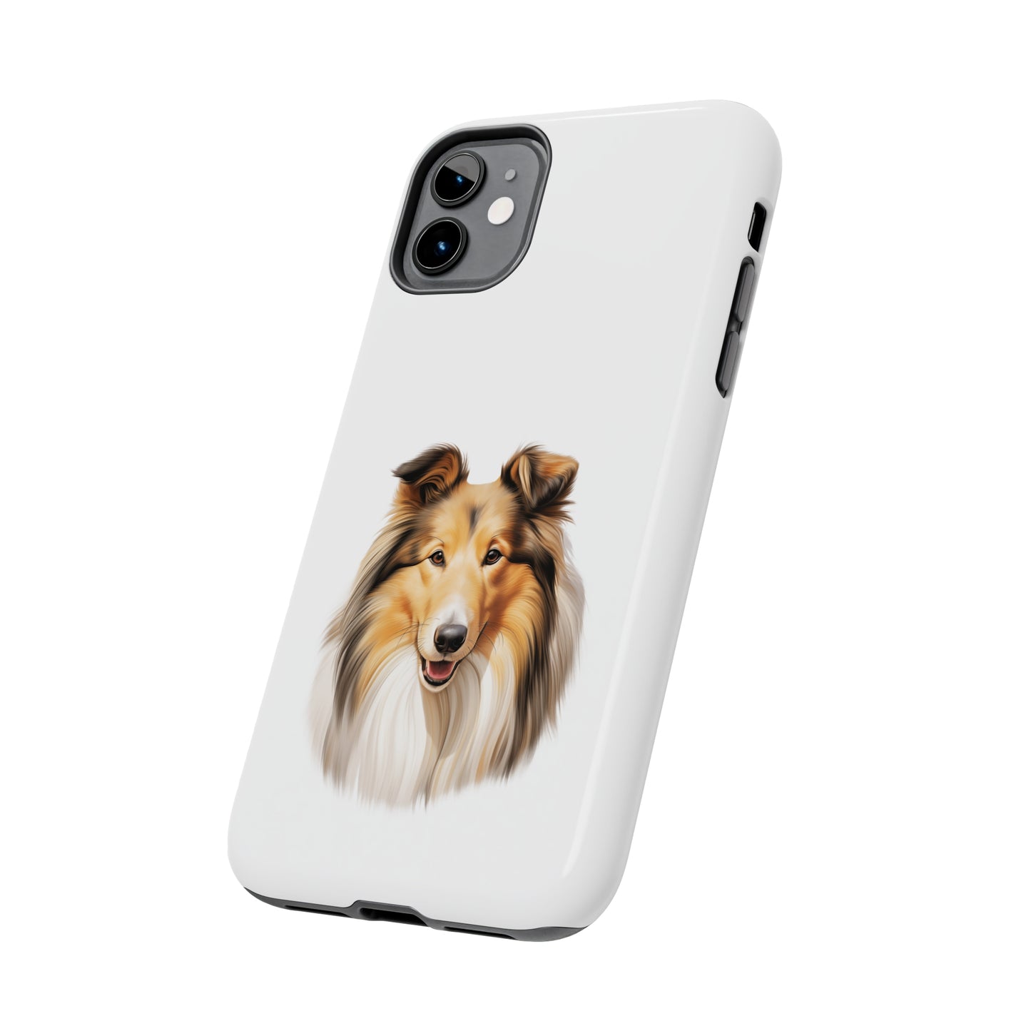 Rough Collie Tough Phone Case