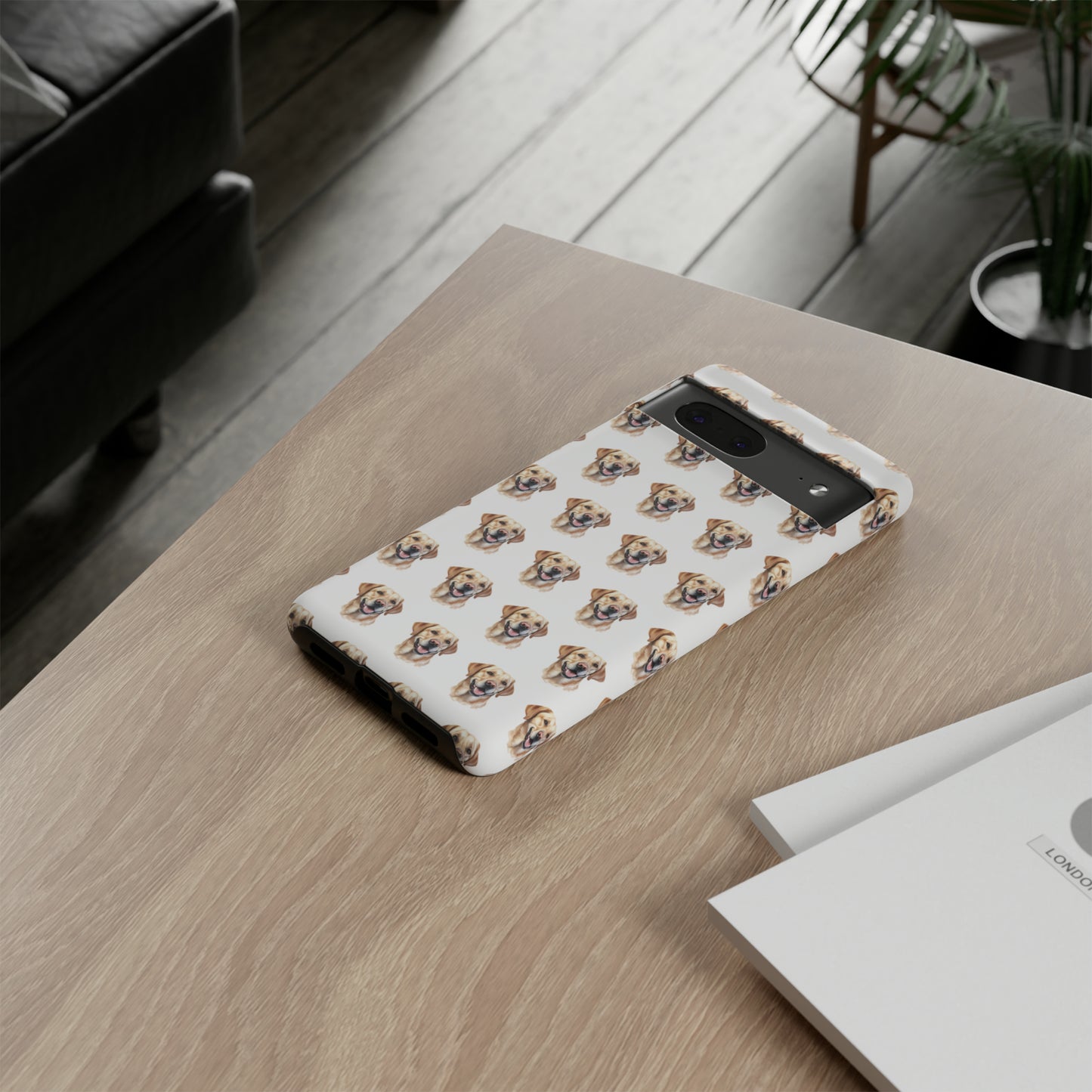 Labrador Retriever Phone Case (White)