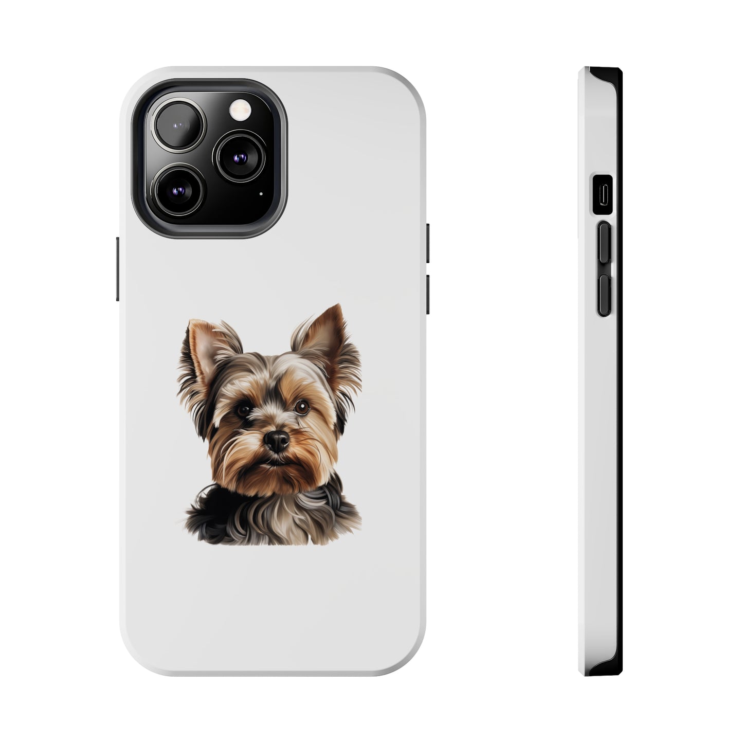 Yorkshire Terrier Tough Phone Case (White)