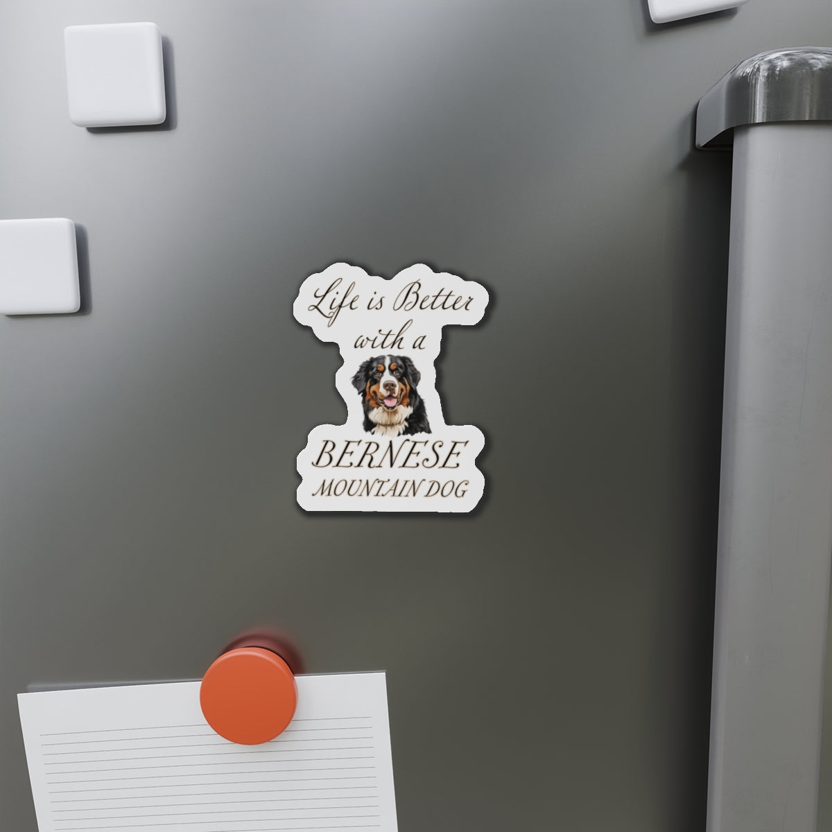 Bernese Mountain Dog Magnet - Die Cut Dog Magnet