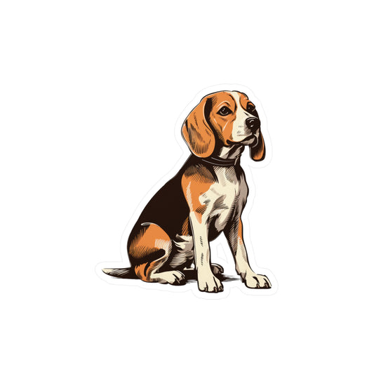 Beagle Sticker - Kiss-Cut Vinyl Decals