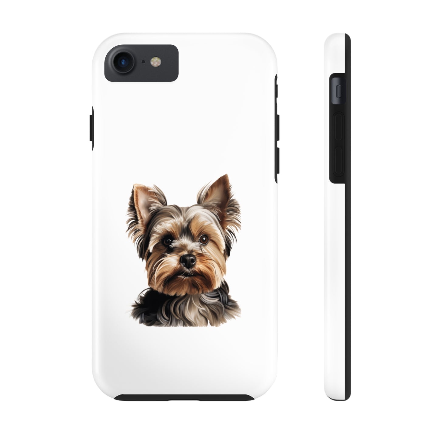 Yorkshire Terrier Tough Phone Case (White)