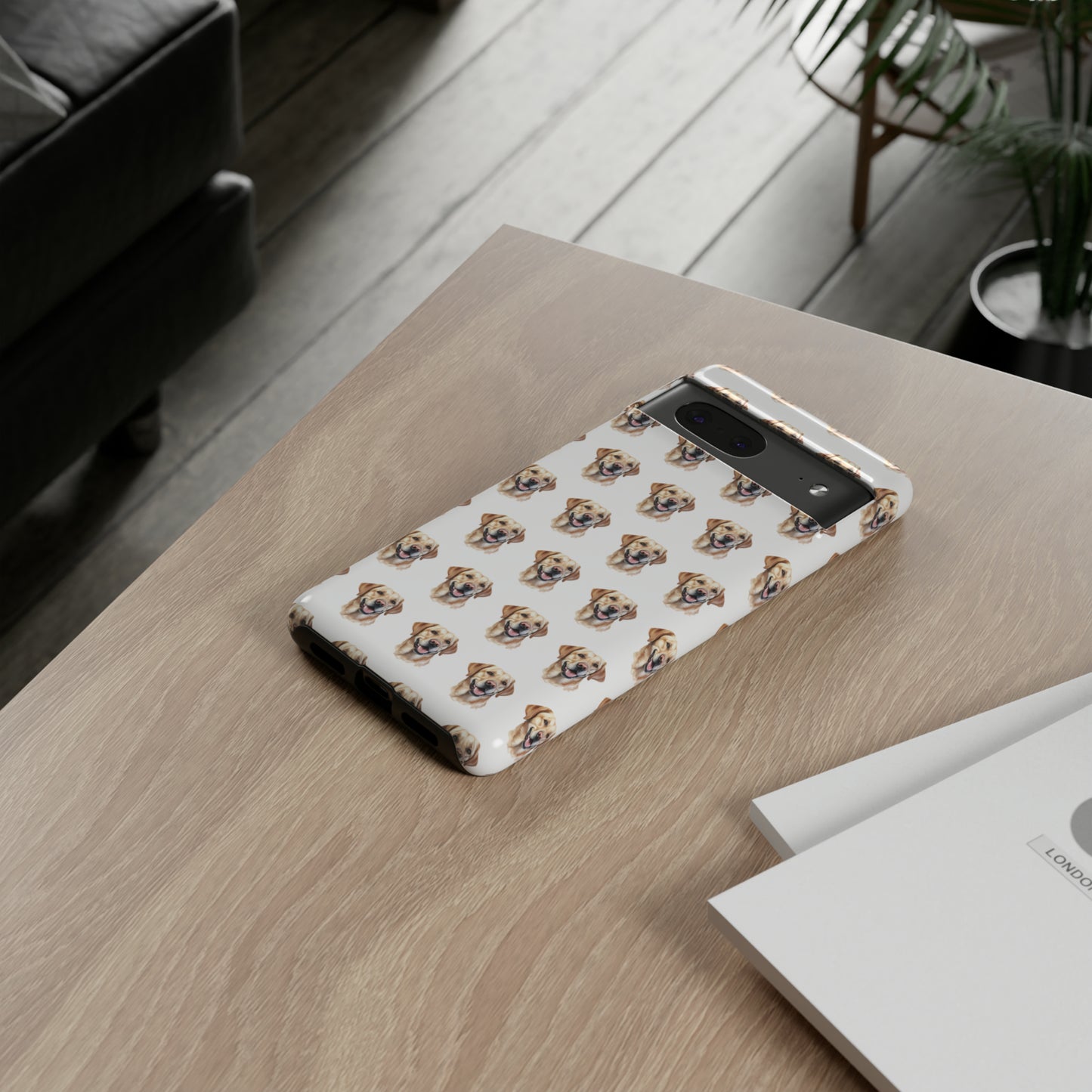Labrador Retriever Phone Case (White)