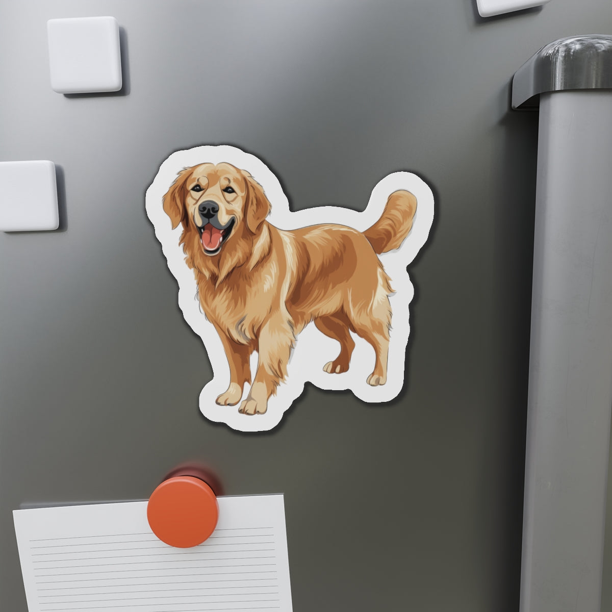 Golden Retriever Magnet - Die Cut Dog Magnet