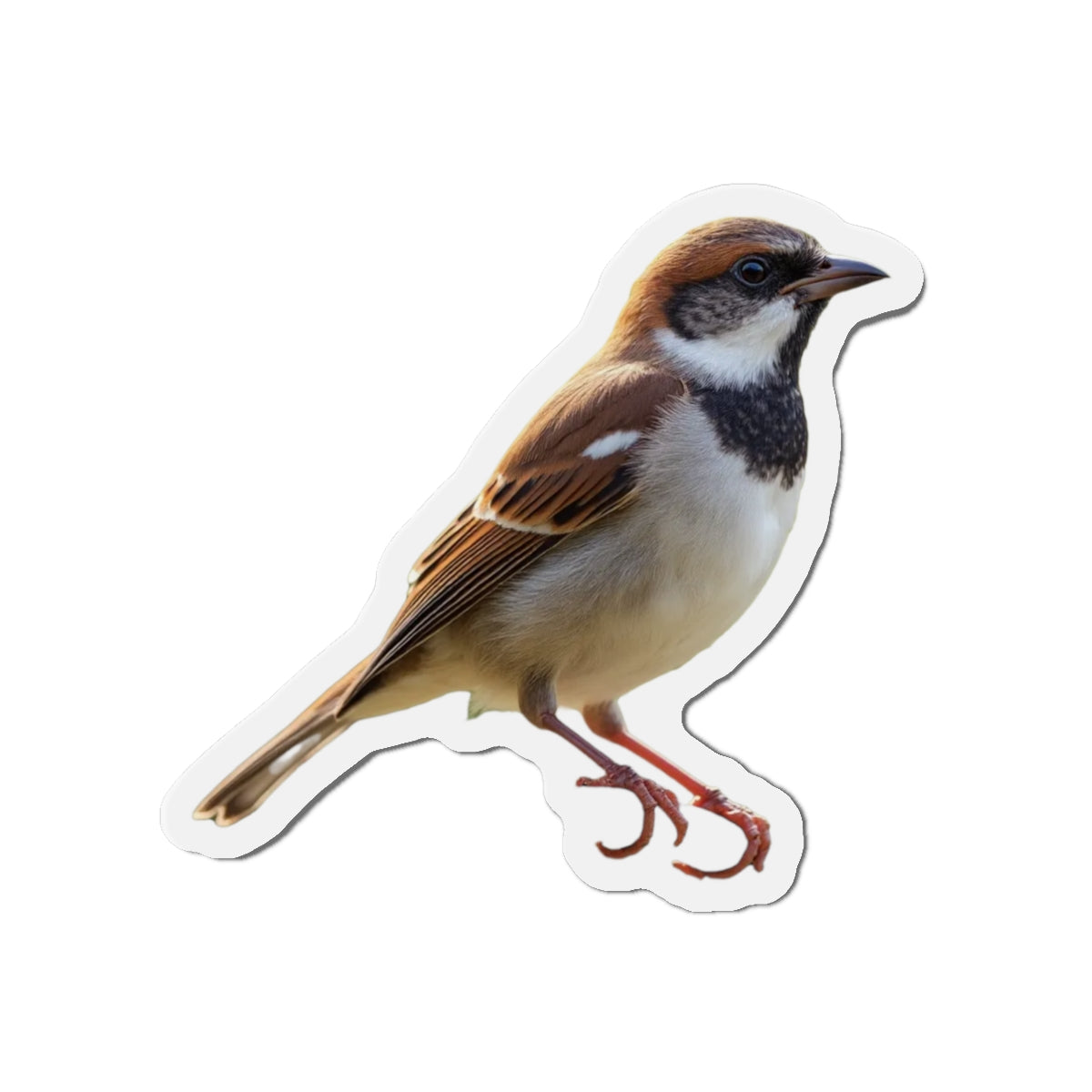 Sparrow Magnet Die-Cut Magnets, Bird Fridge Magnets, Animal Kitchen Decor, Cute Bird Magnets, Refrigerator Decorations