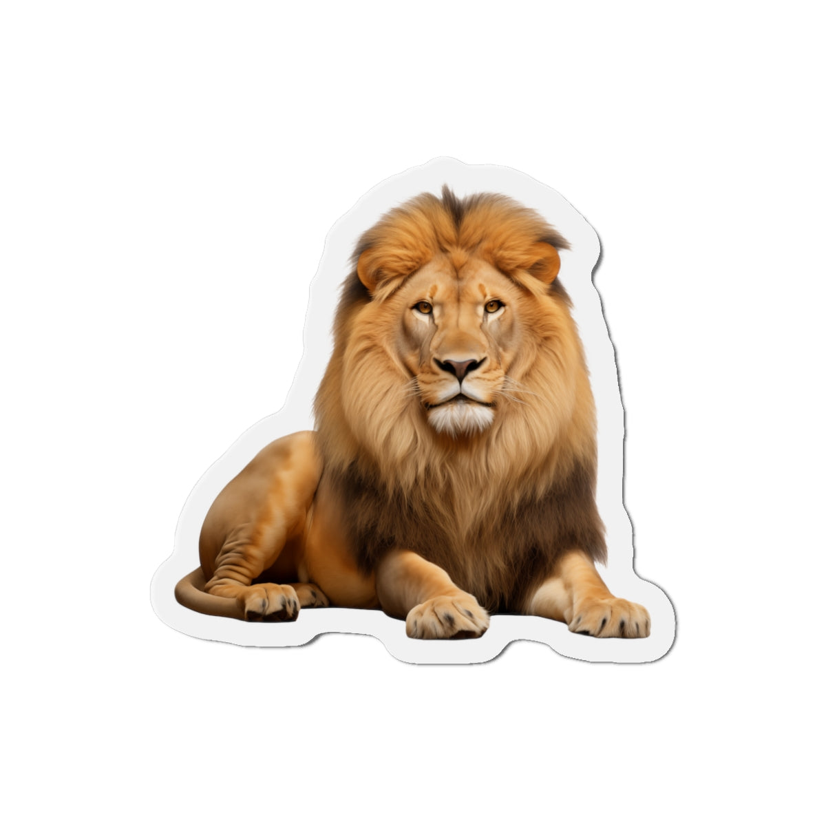 Lion Magnet - Die-Cut