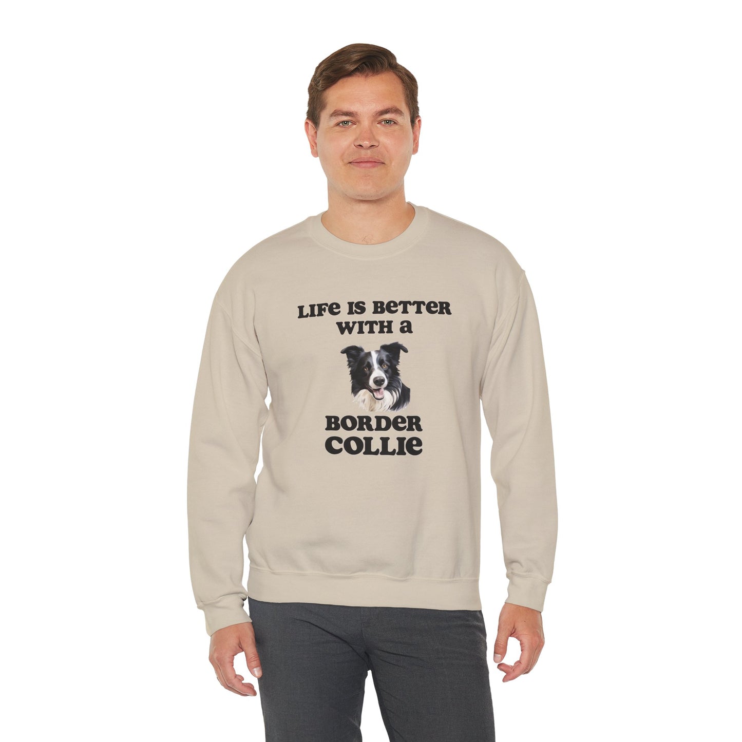 Life is Better with a Border Collie sweatshirt, Dog Mom Shirt, Dog Dog Dad Shirt