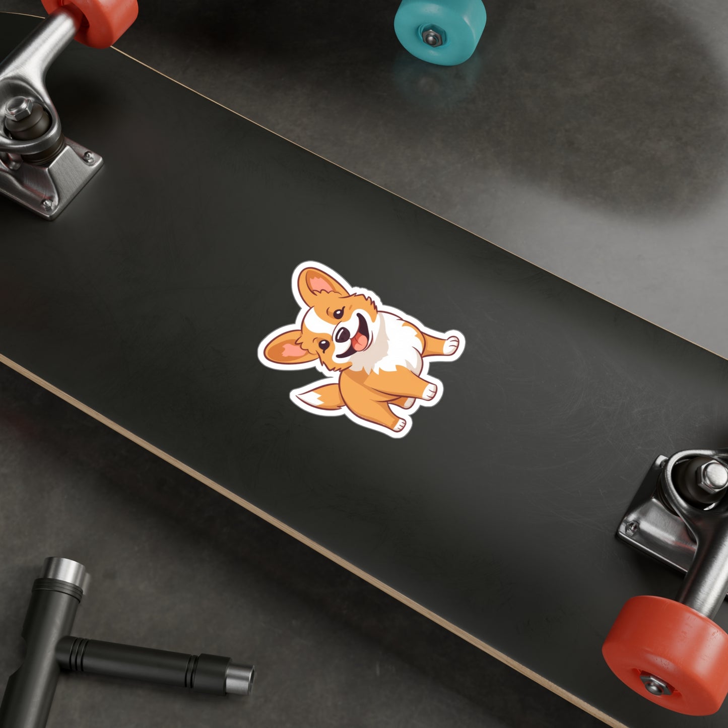 Corgi Sticker - Kiss-Cut Vinyl Decals