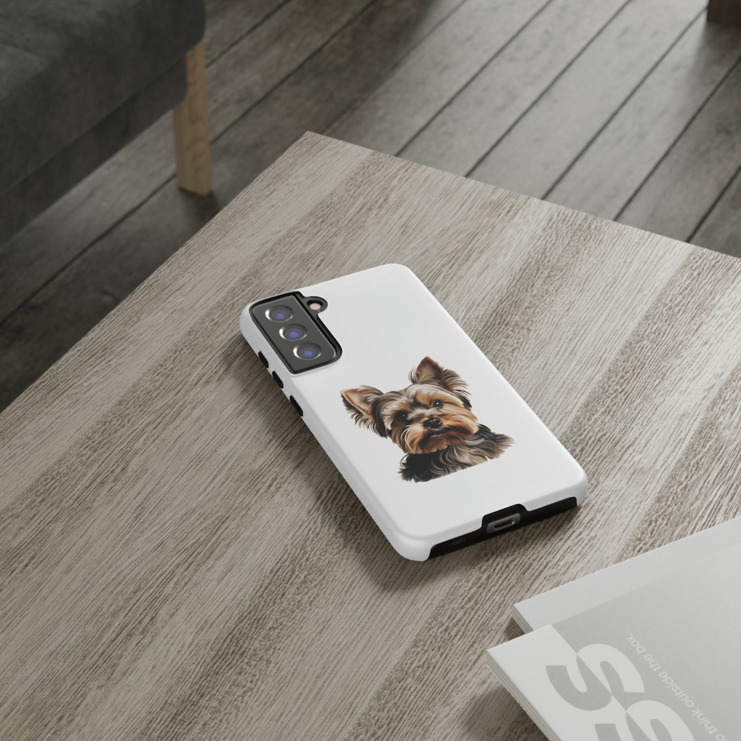 Yorkshire Terrier Phone Case (White)
