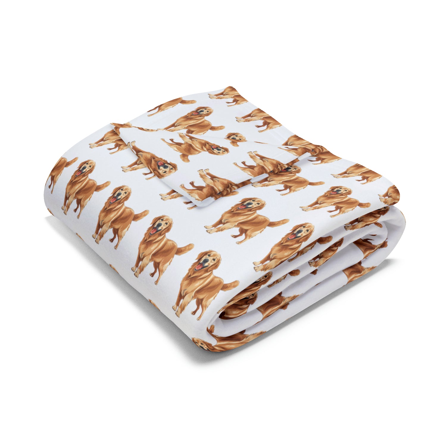 Golden Retriever Arctic Fleece Blanket