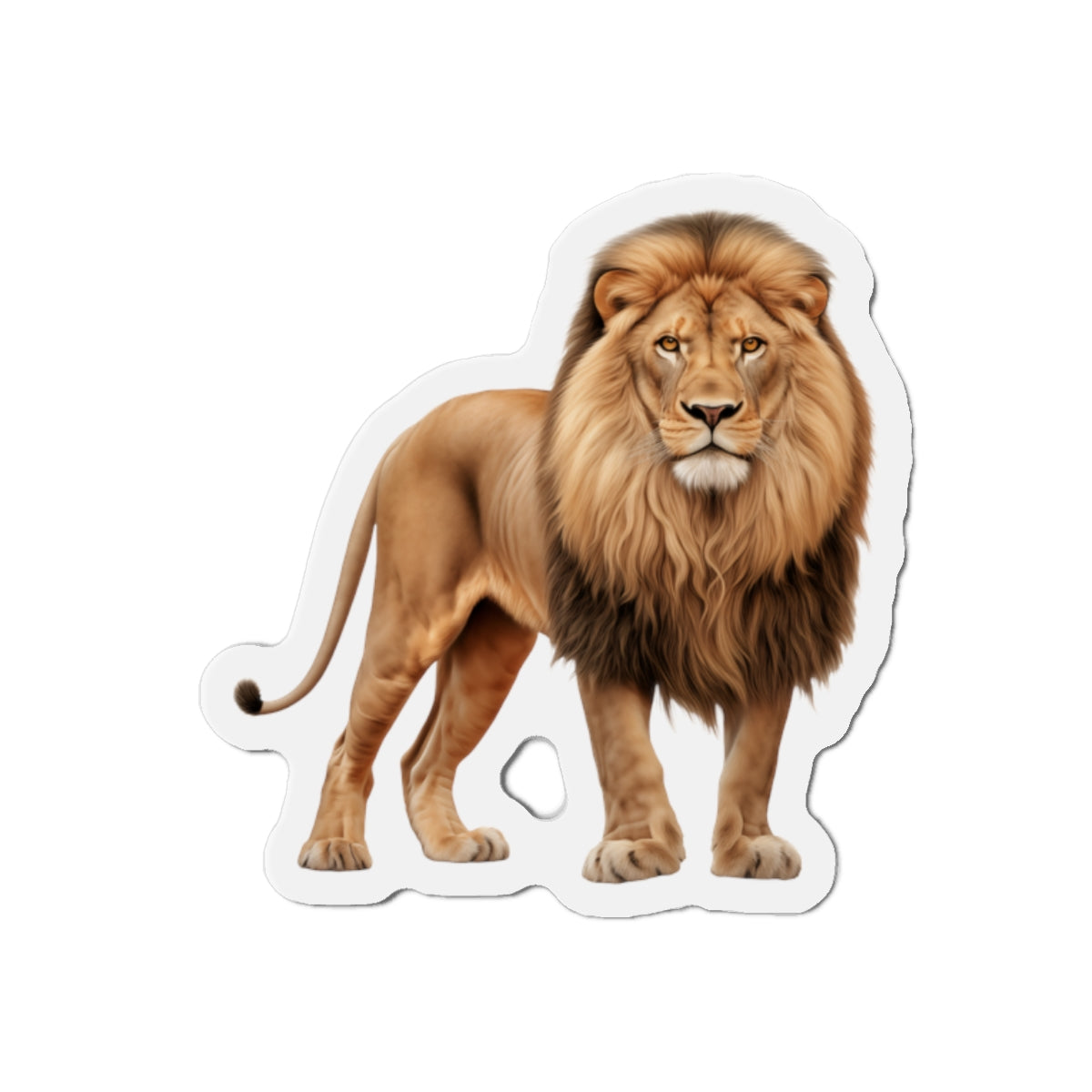 Lion Magnet - Die-Cut