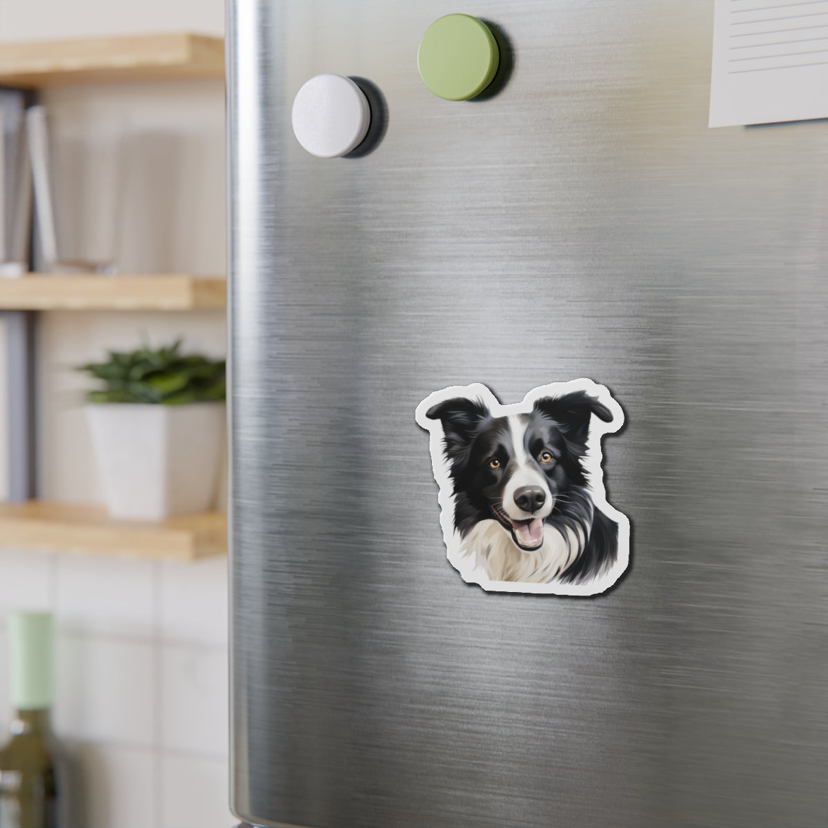 Border collie Magnet - Die Cut Dog Magnet