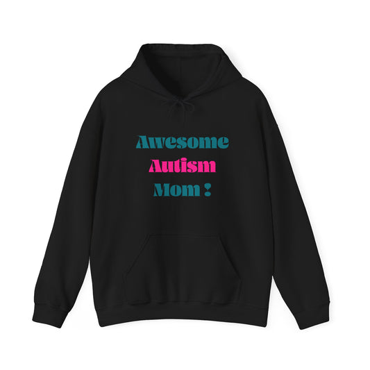 Awesome Autism Mom Hoodie - Unisex Heavy Blend Hooded Sweatshirt