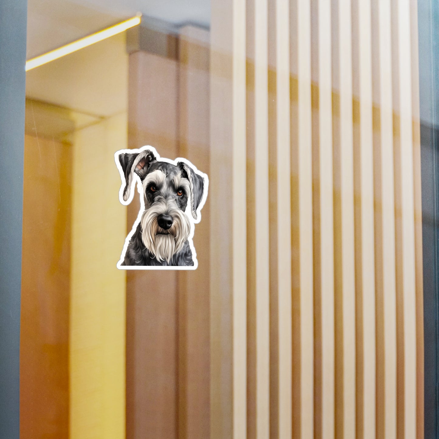 Schnauzer Sticker - Kiss-Cut Dog Vinyl Decals