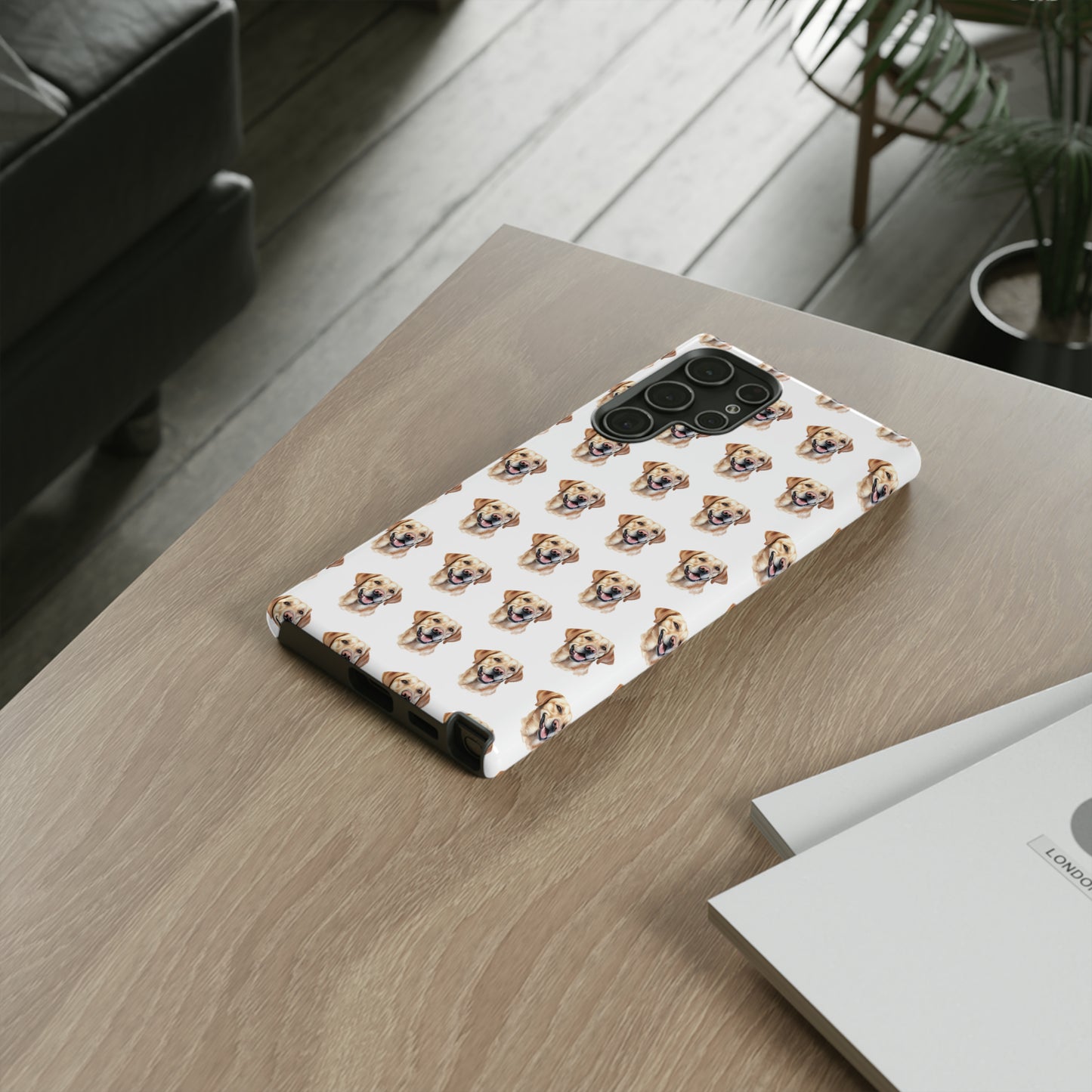 Labrador Retriever Phone Case (White)