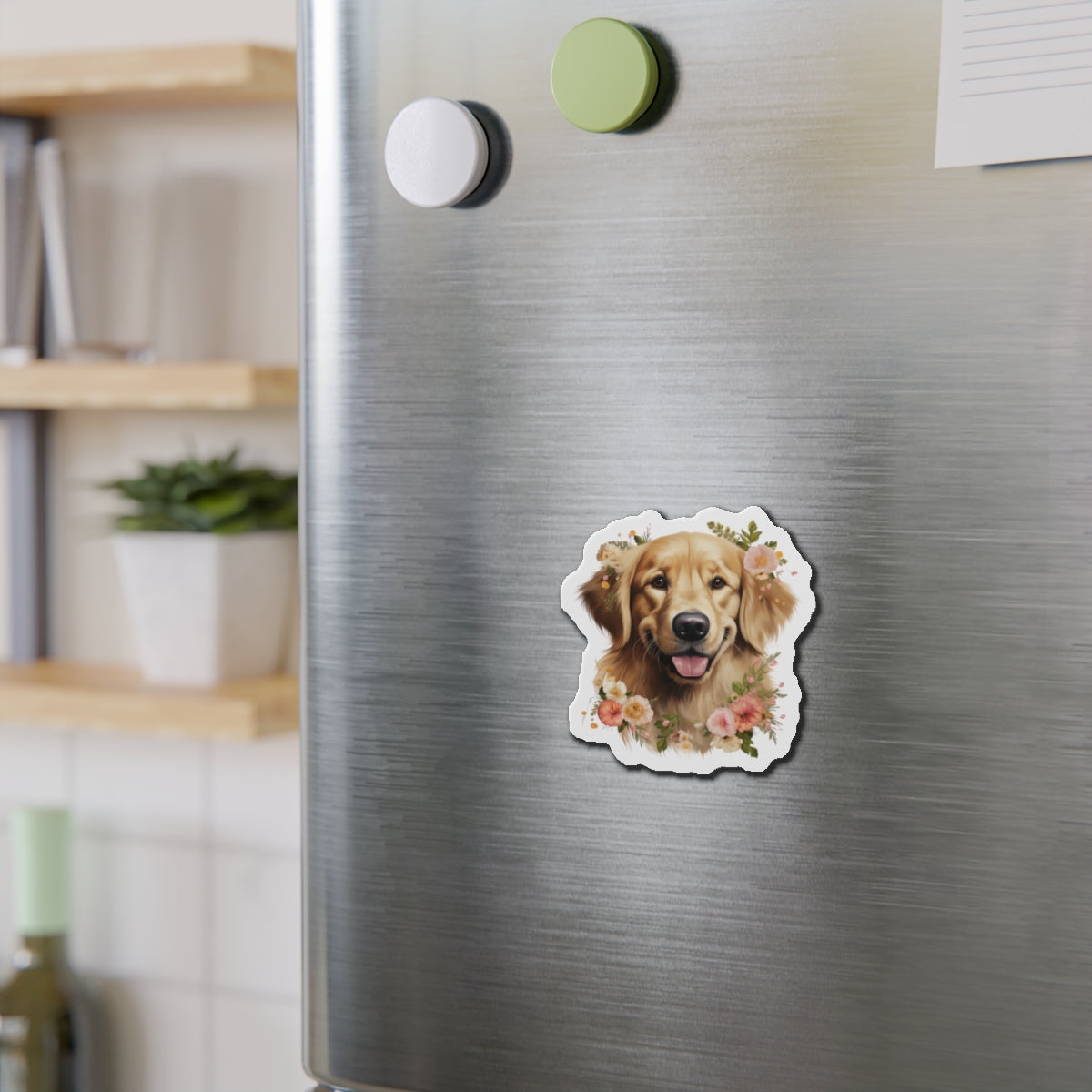 Golden Retriever Magnet - Die Cut Dog Magnet