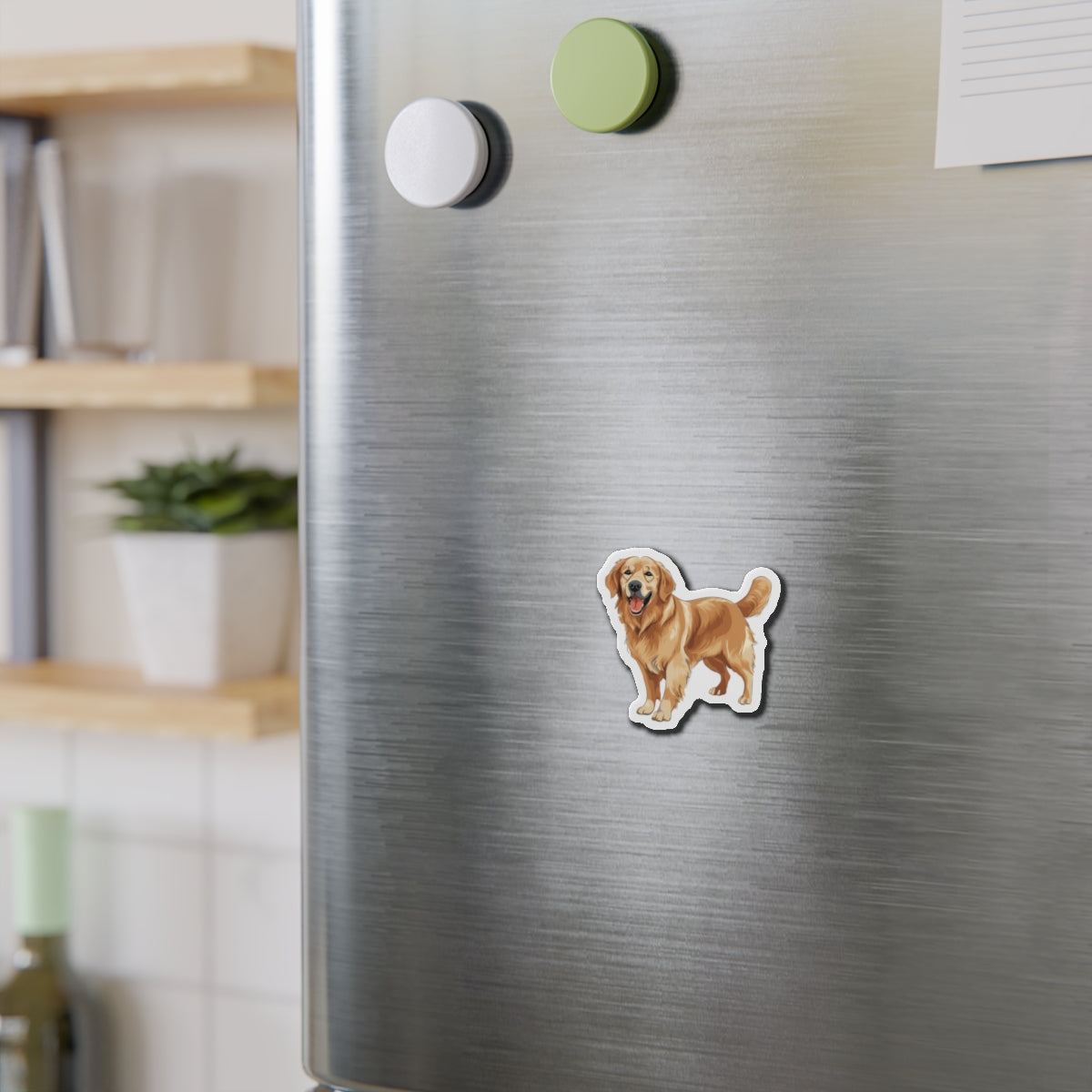 Golden Retriever Magnet - Die Cut Dog Magnet