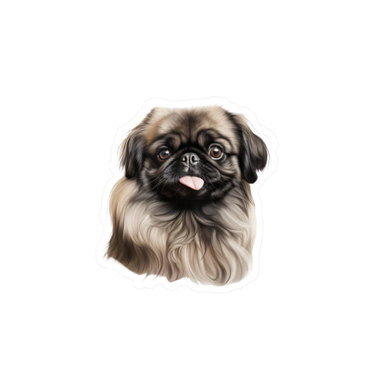 Pekingese Sticker - Vinyl Dog Decals
