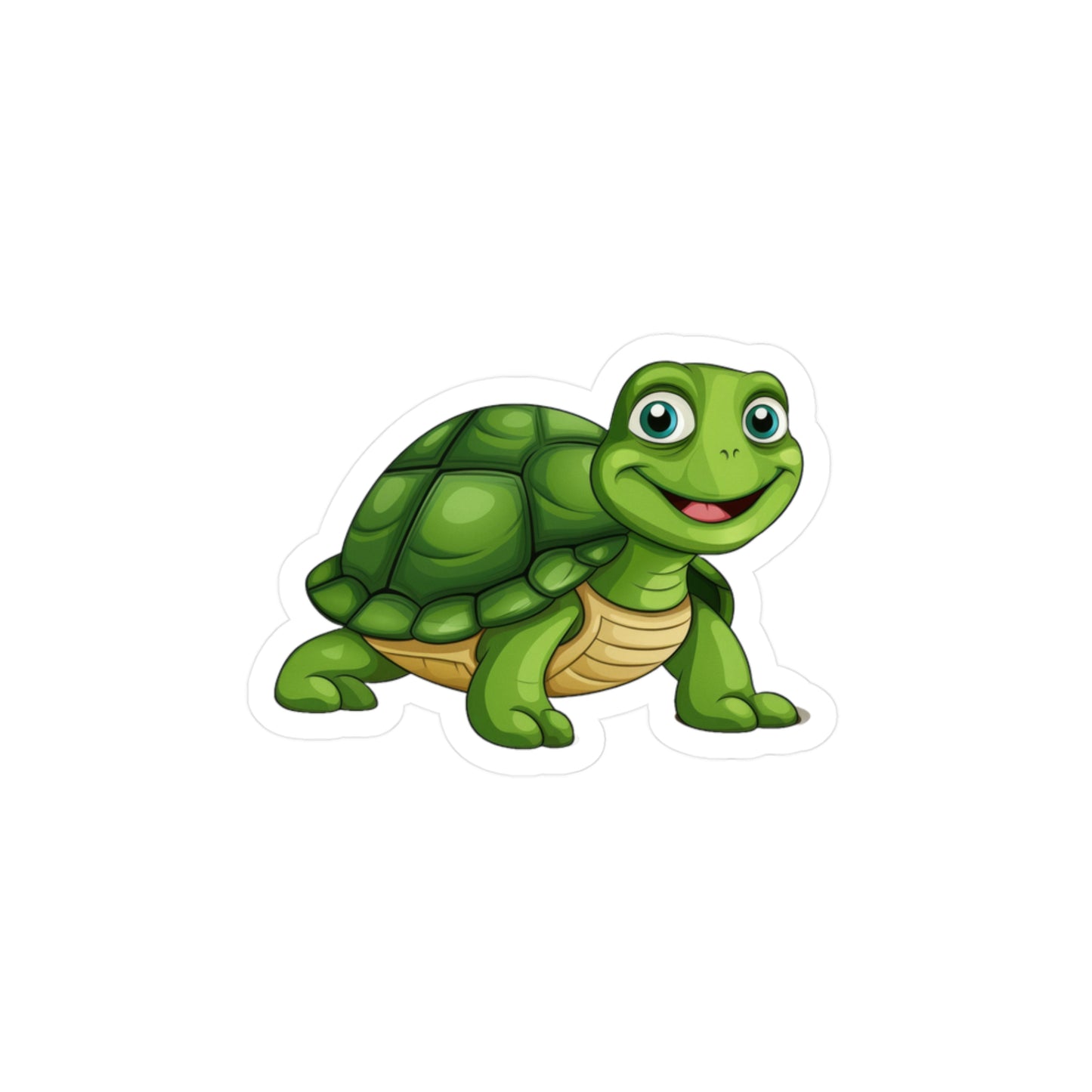 Turtle Sticker - Kiss-Cut Vinyl Decals