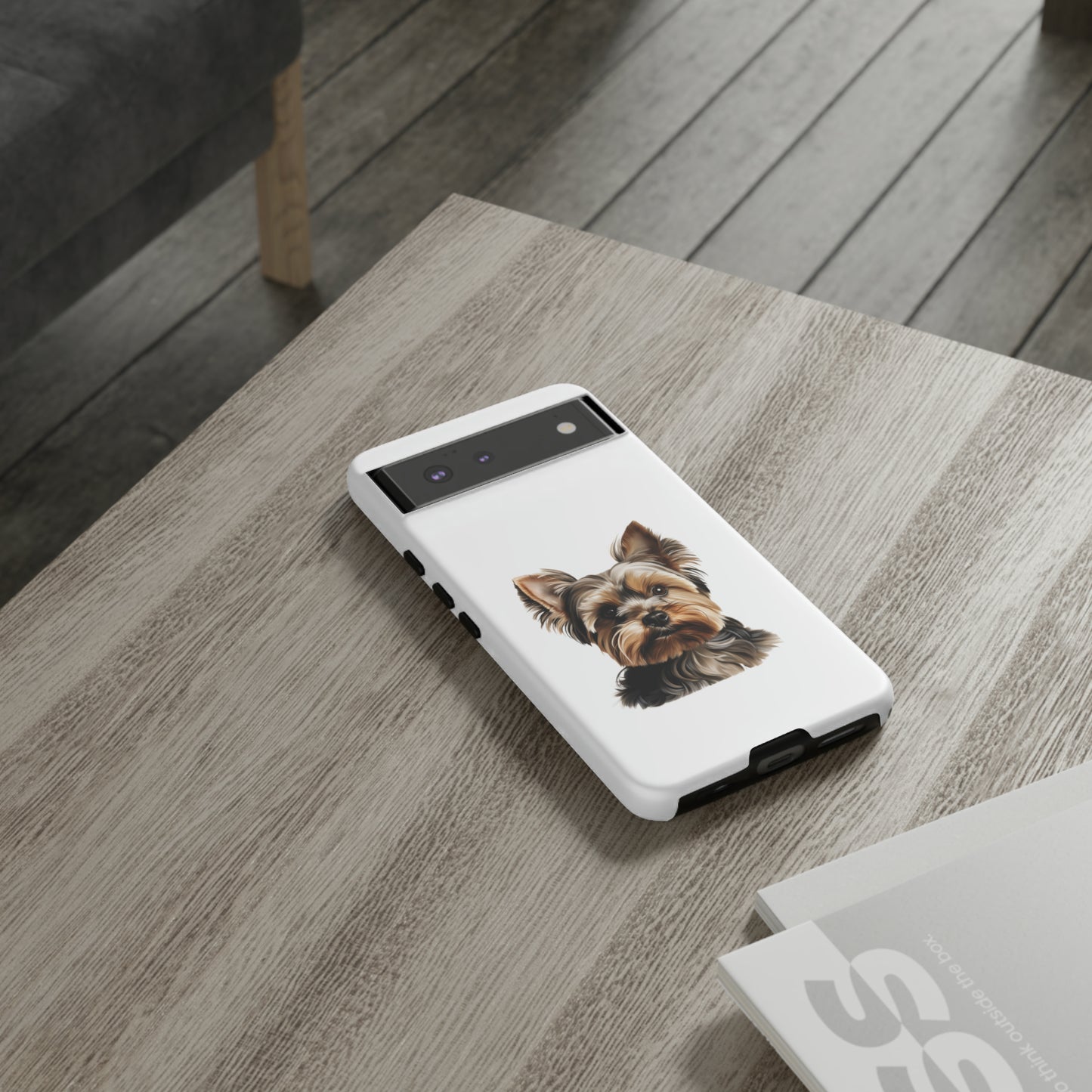 Yorkshire Terrier Phone Case (White)