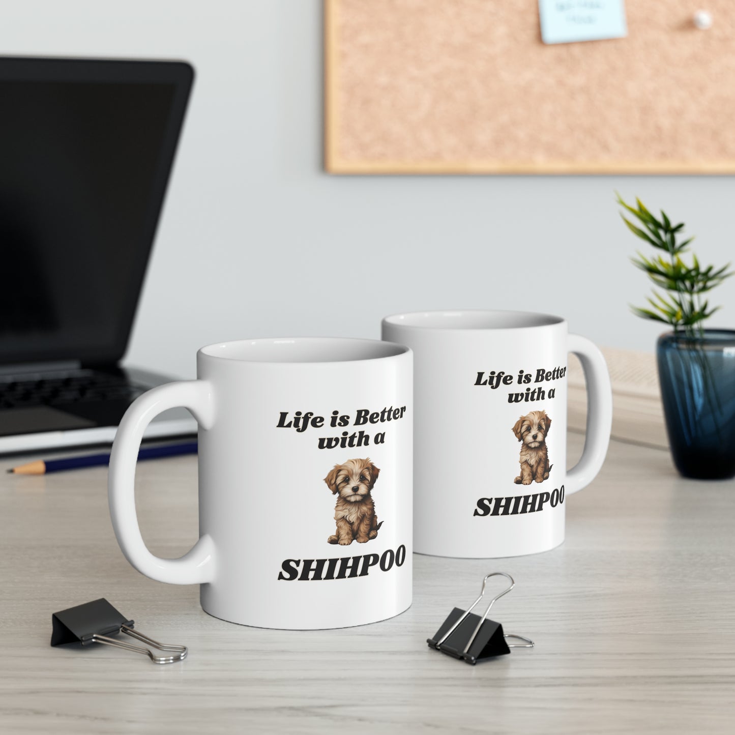 Shihpoo Mug - 11 oz