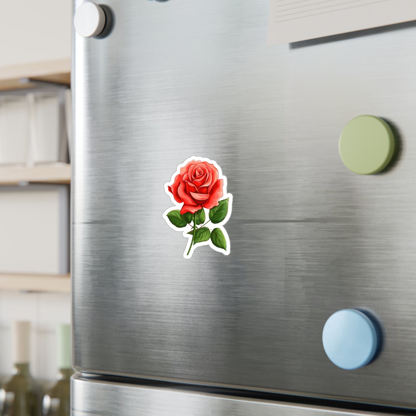 Rose Sticker - Kiss-Cut Vinyl Decals