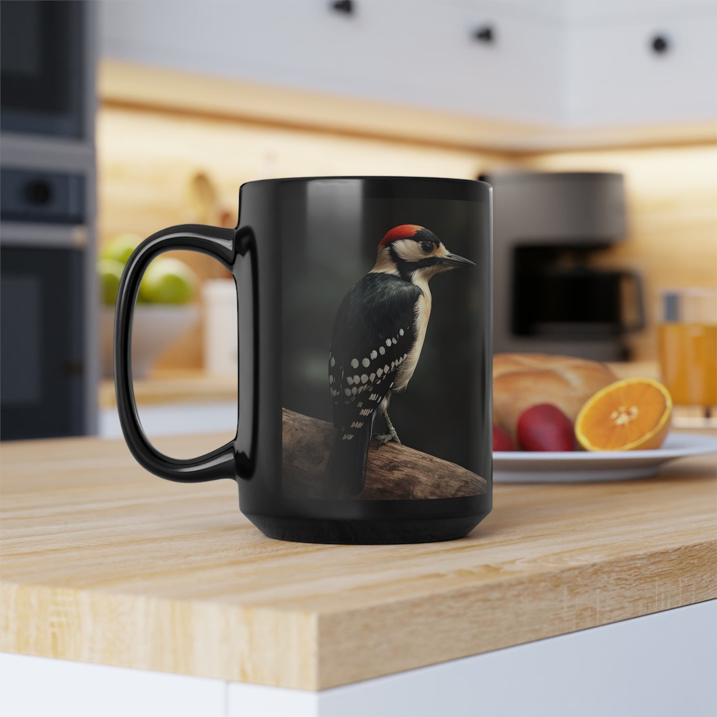 Woodpecker Mug - 15oz Ceramic Mug