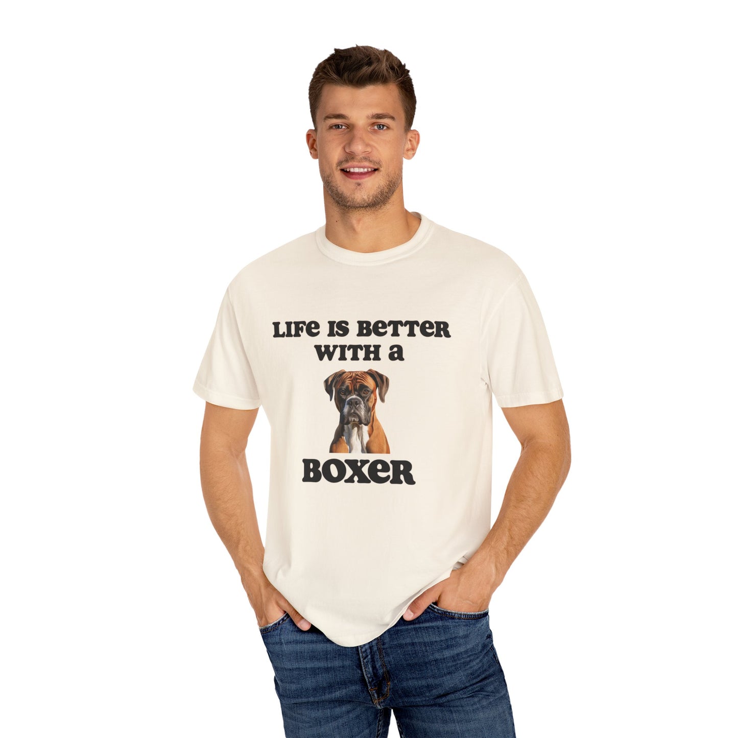 Boxer Tshirt - Dog Mom Shirt, Dog Dad Shirt, gift for Dog Mom