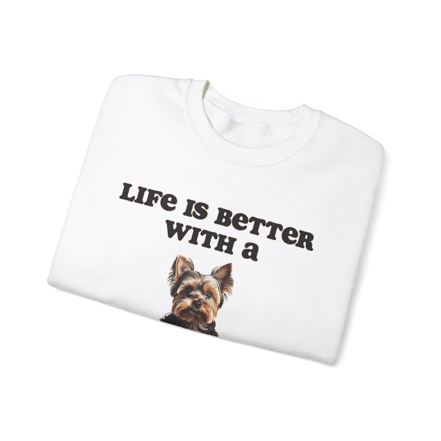 Yorkshire Terrier sweatshirt, Dog Mom Shirt, Dog Dad Shirt