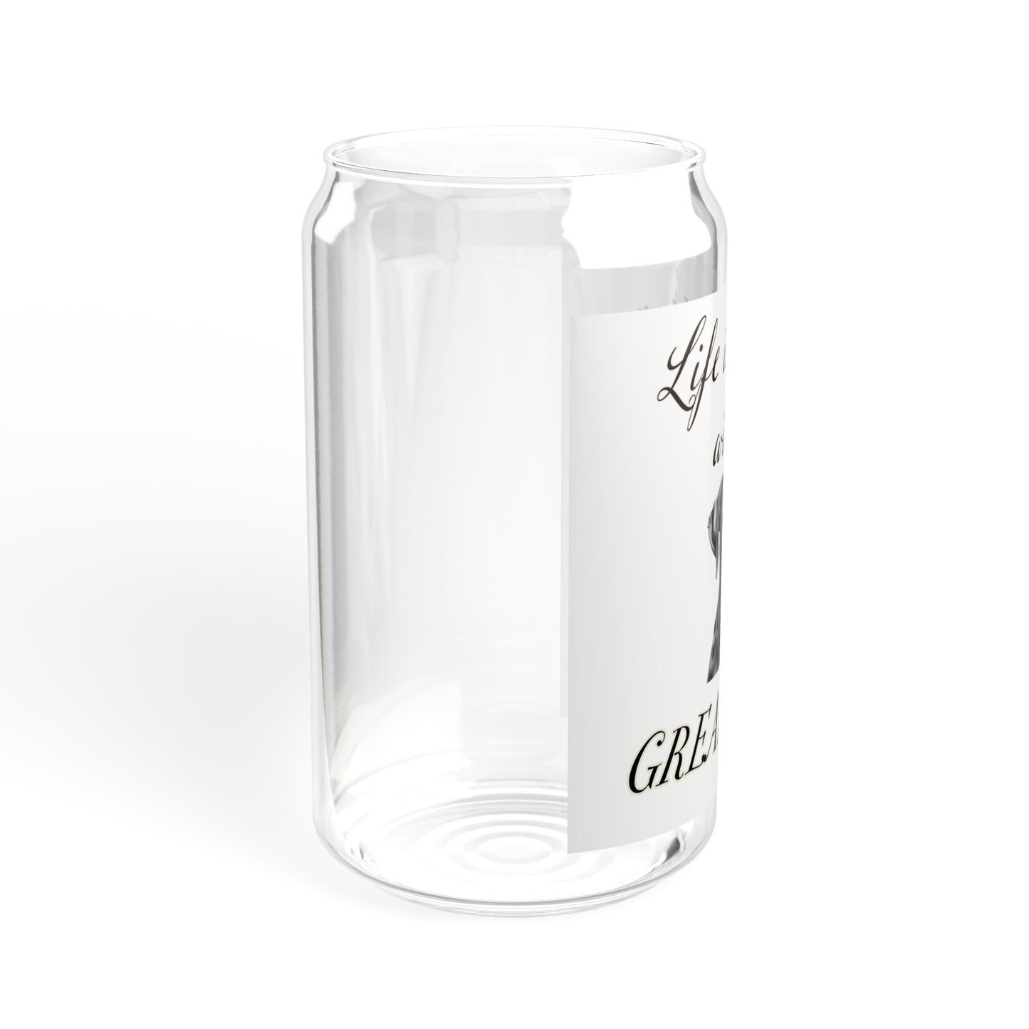 Great Dane Sipper Glass, 16oz