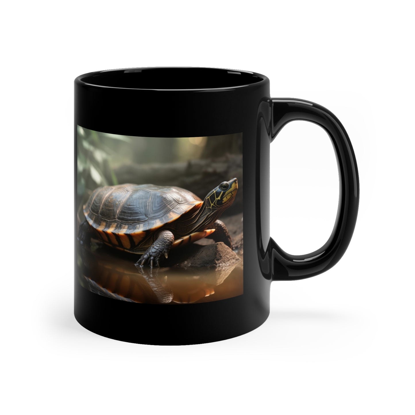 Turtle Ceramic Mug - 11 oz