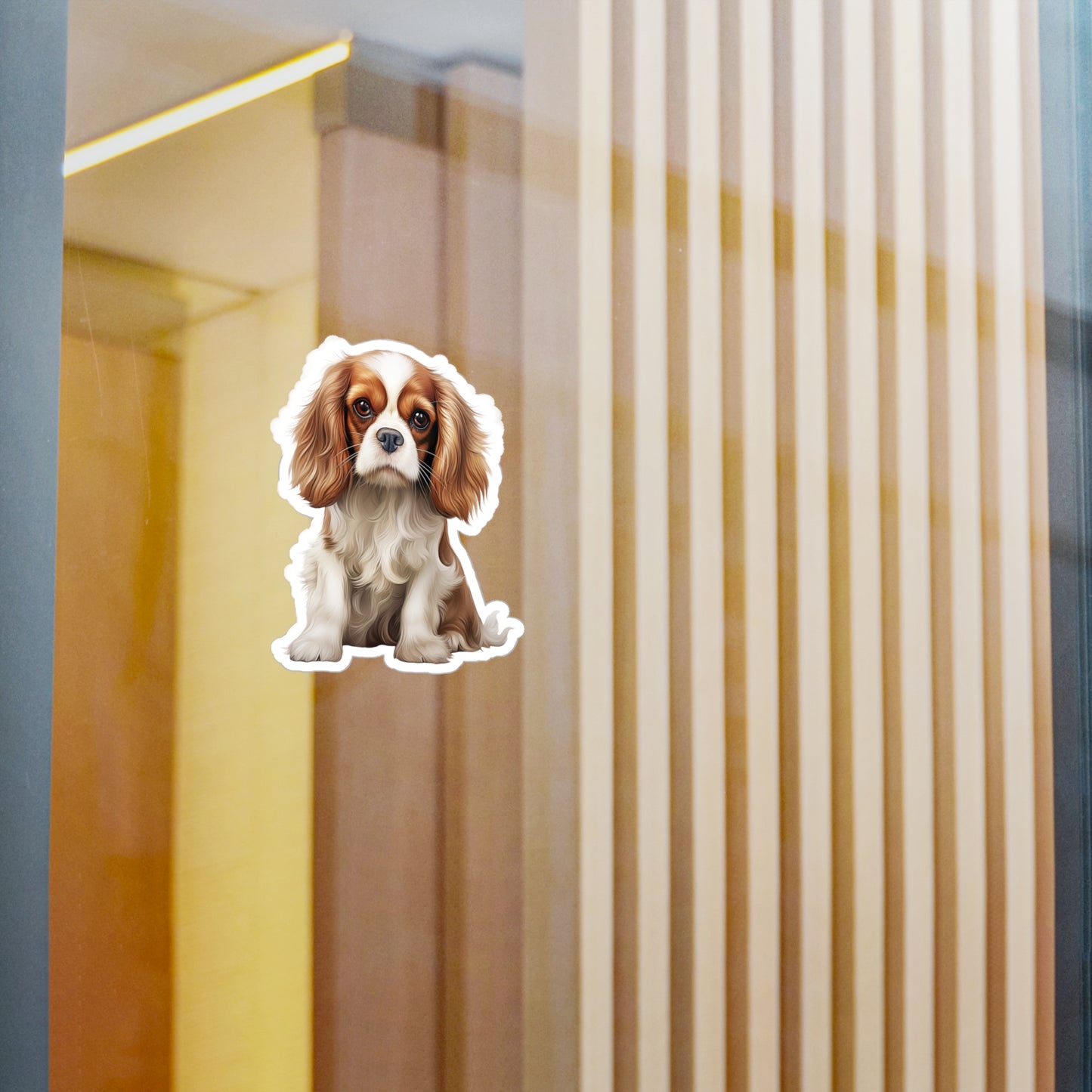 Cavalier King Charles Spaniel Sticker - Vinyl Dog Decals