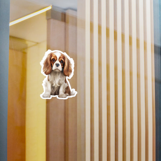 Cavalier King Charles Spaniel Sticker - Vinyl Dog Decals