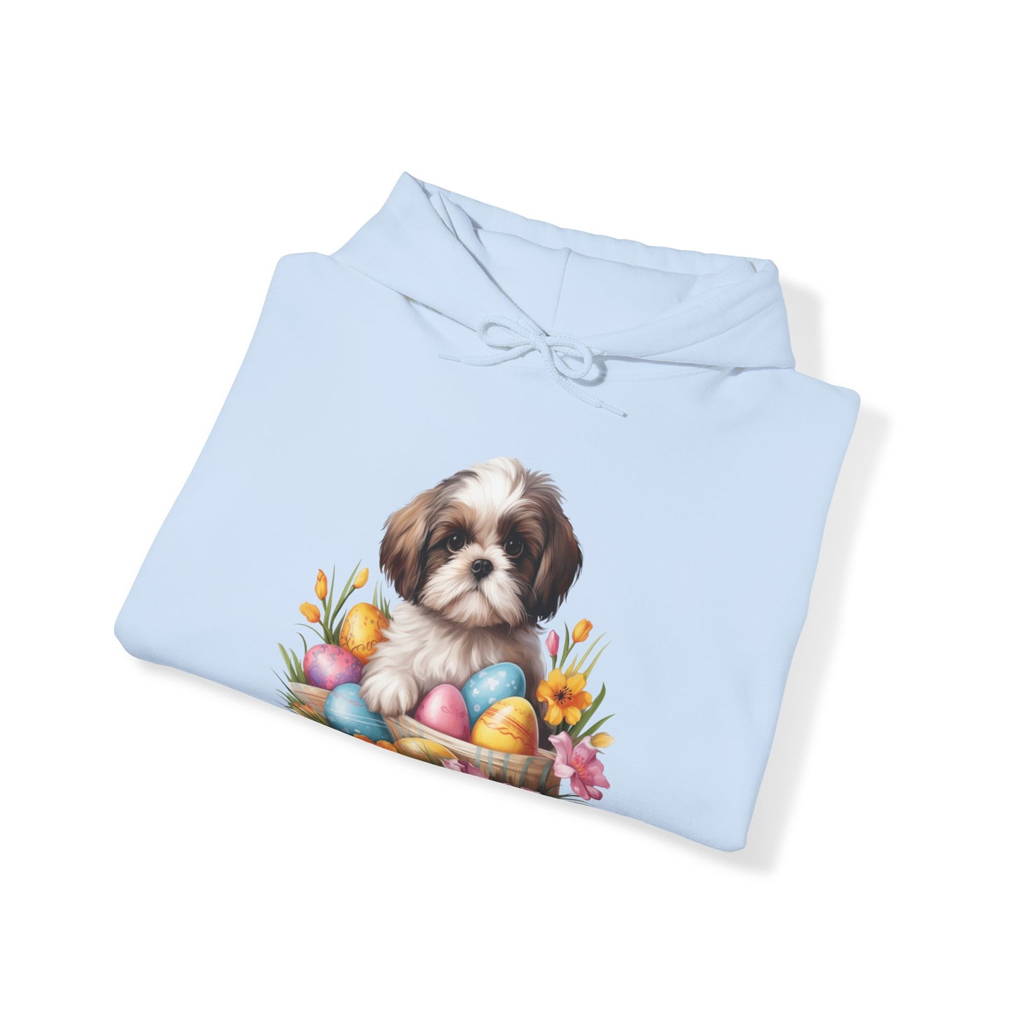 Easter Shih Tzu Hoodie - Unisex - Dog Mom or Dog Dad Sweatshirt