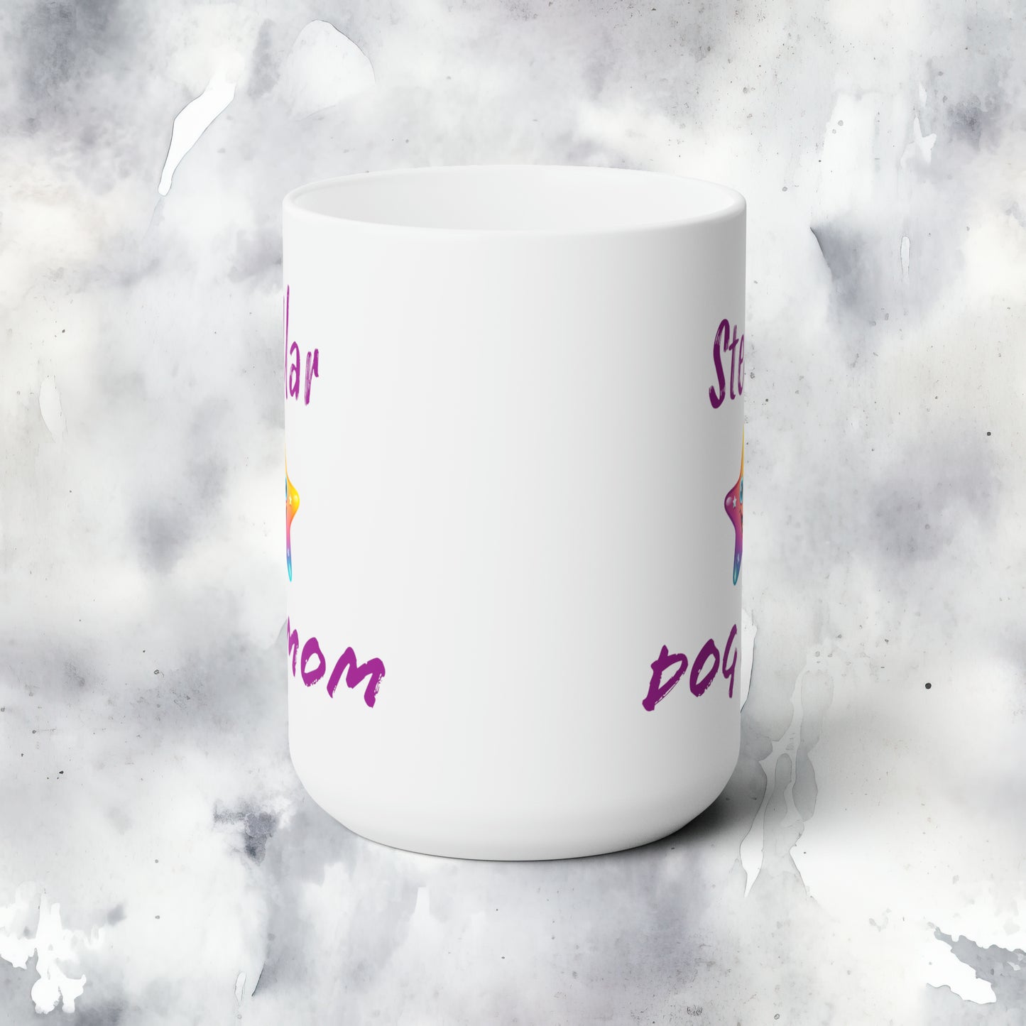 Stellar Dog Mom Mug 15oz