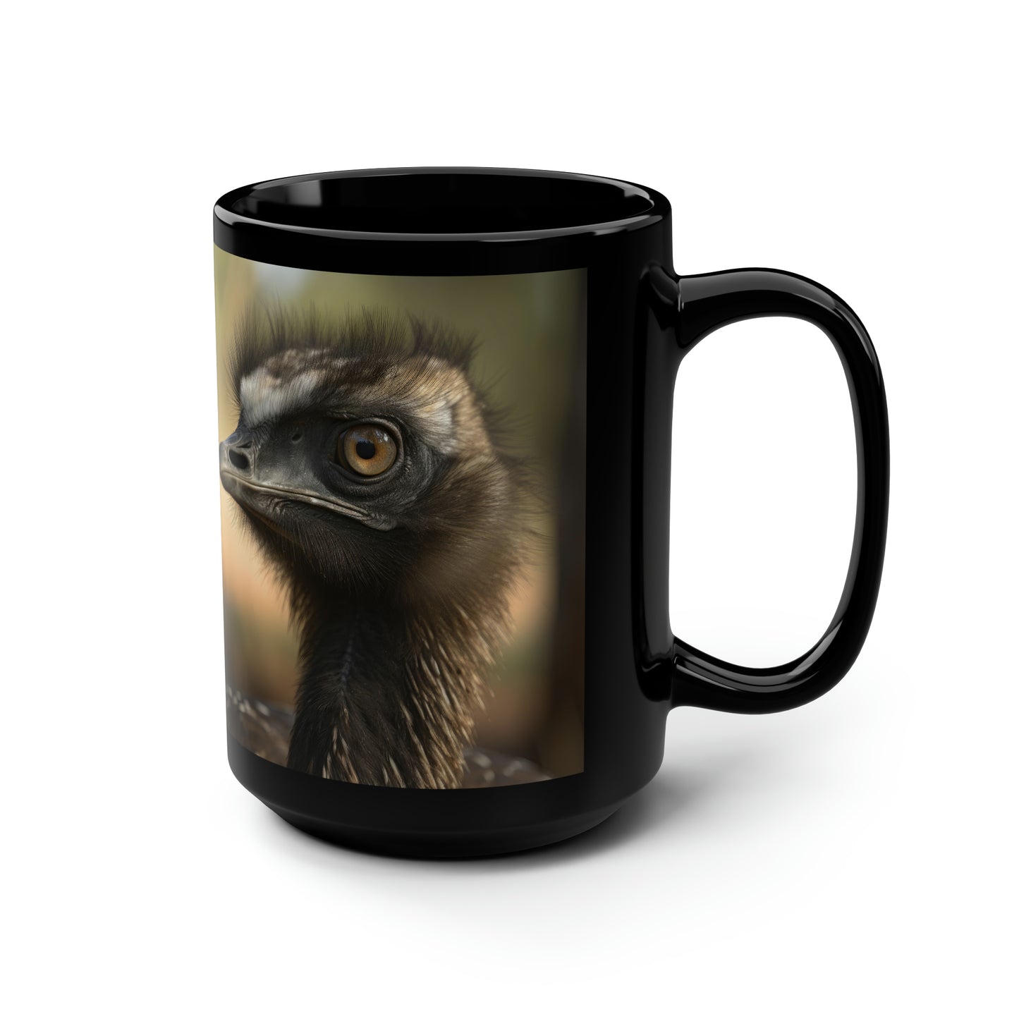 Emu Mug - 15 oz Ceramic Mug