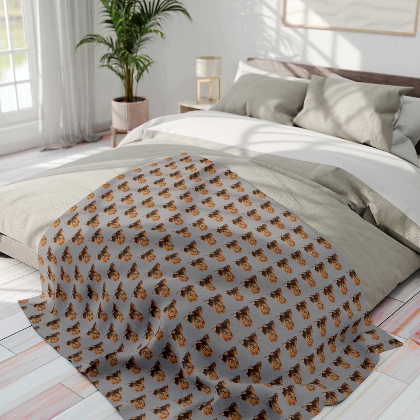 Lion Arctic Fleece Blanket