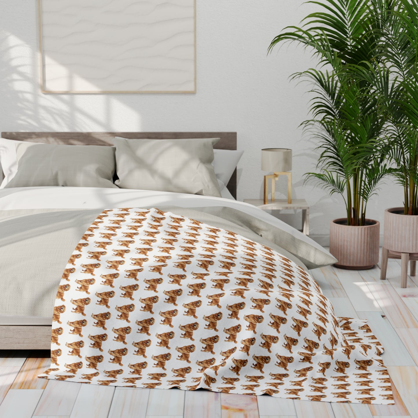 Golden Retriever Arctic Fleece Blanket