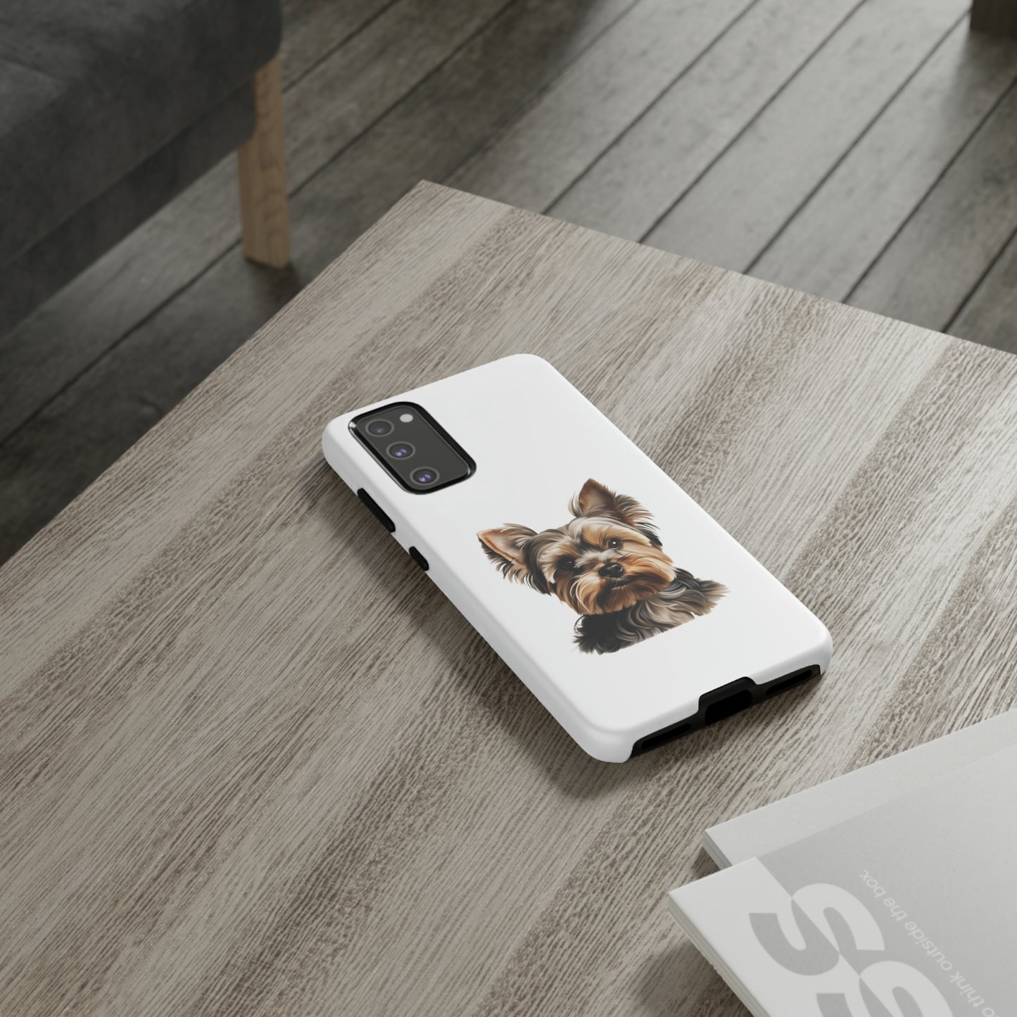 Yorkshire Terrier Phone Case (White)