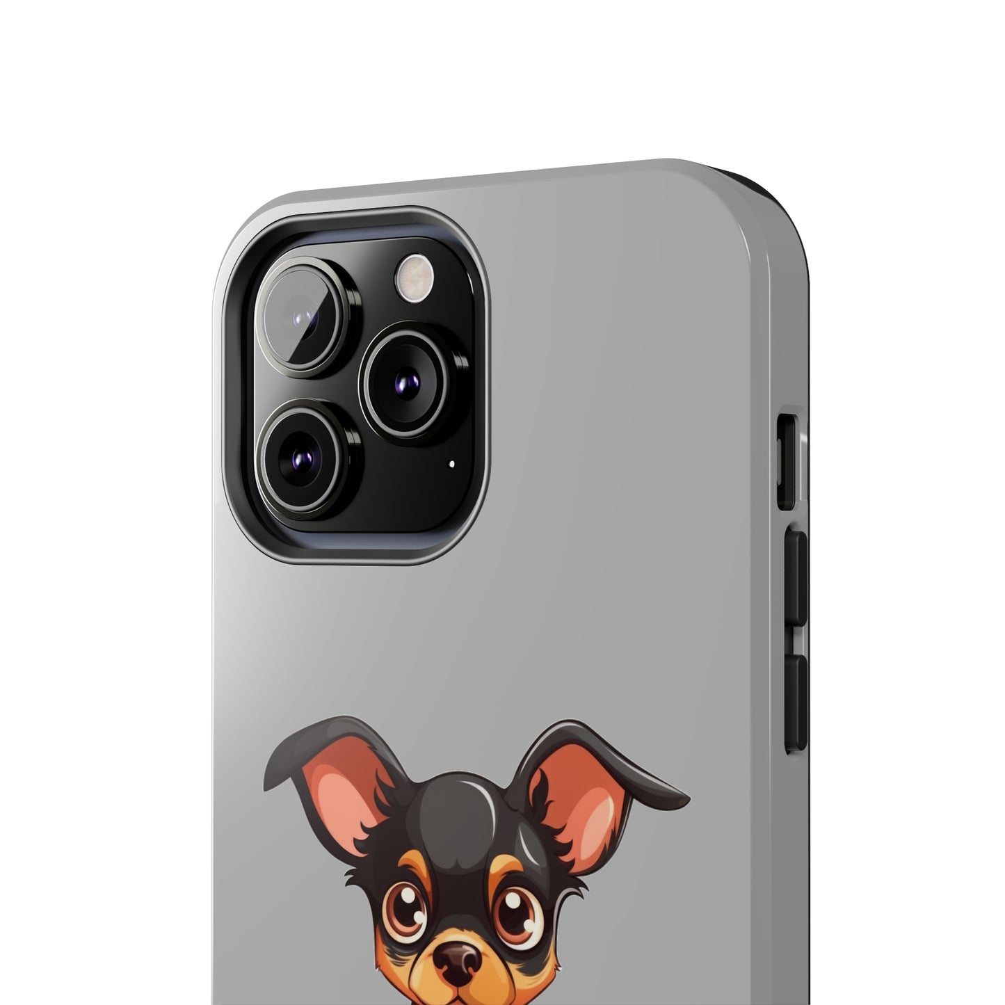 Light Grey Chihuahua Tough Phone Case