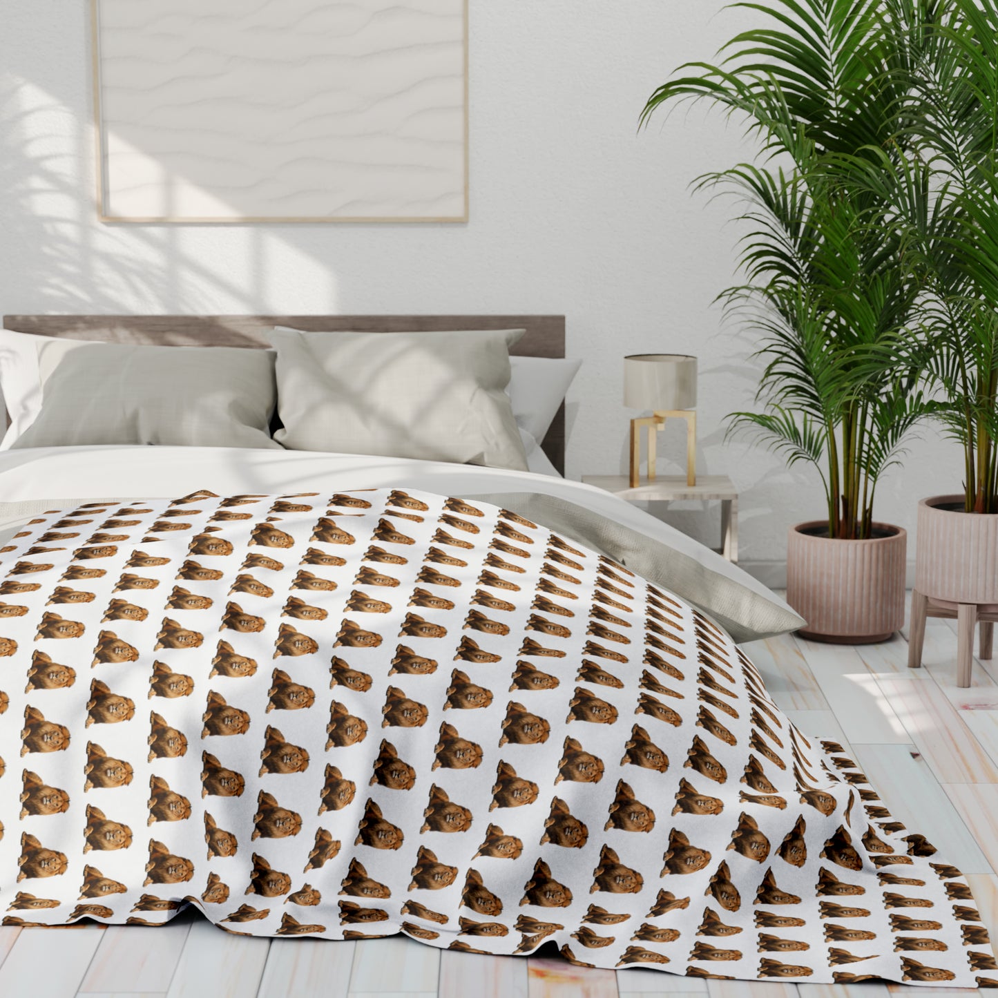 Lion Arctic Fleece Blanket