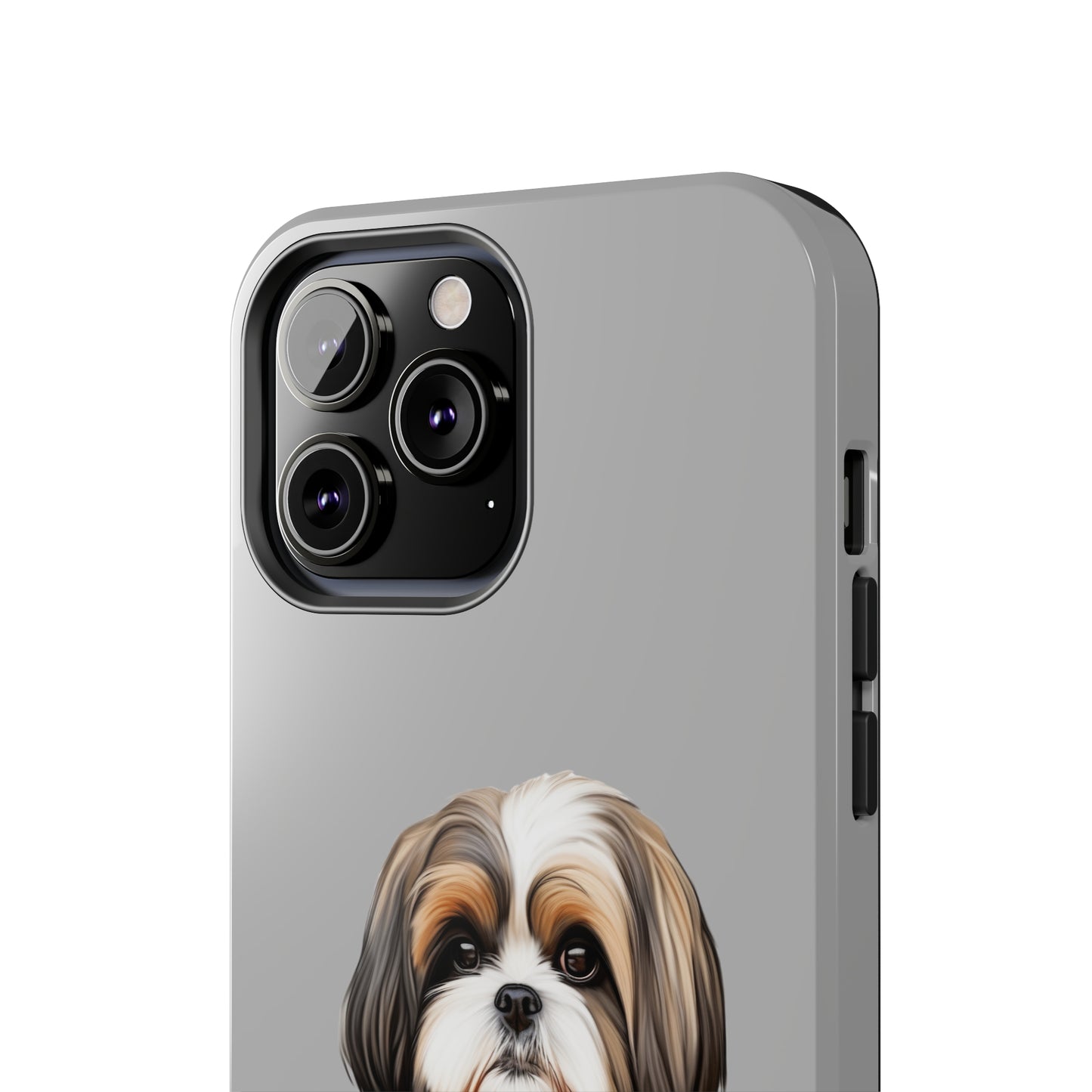 Light Grey Shih Tzu Tough Phone Case