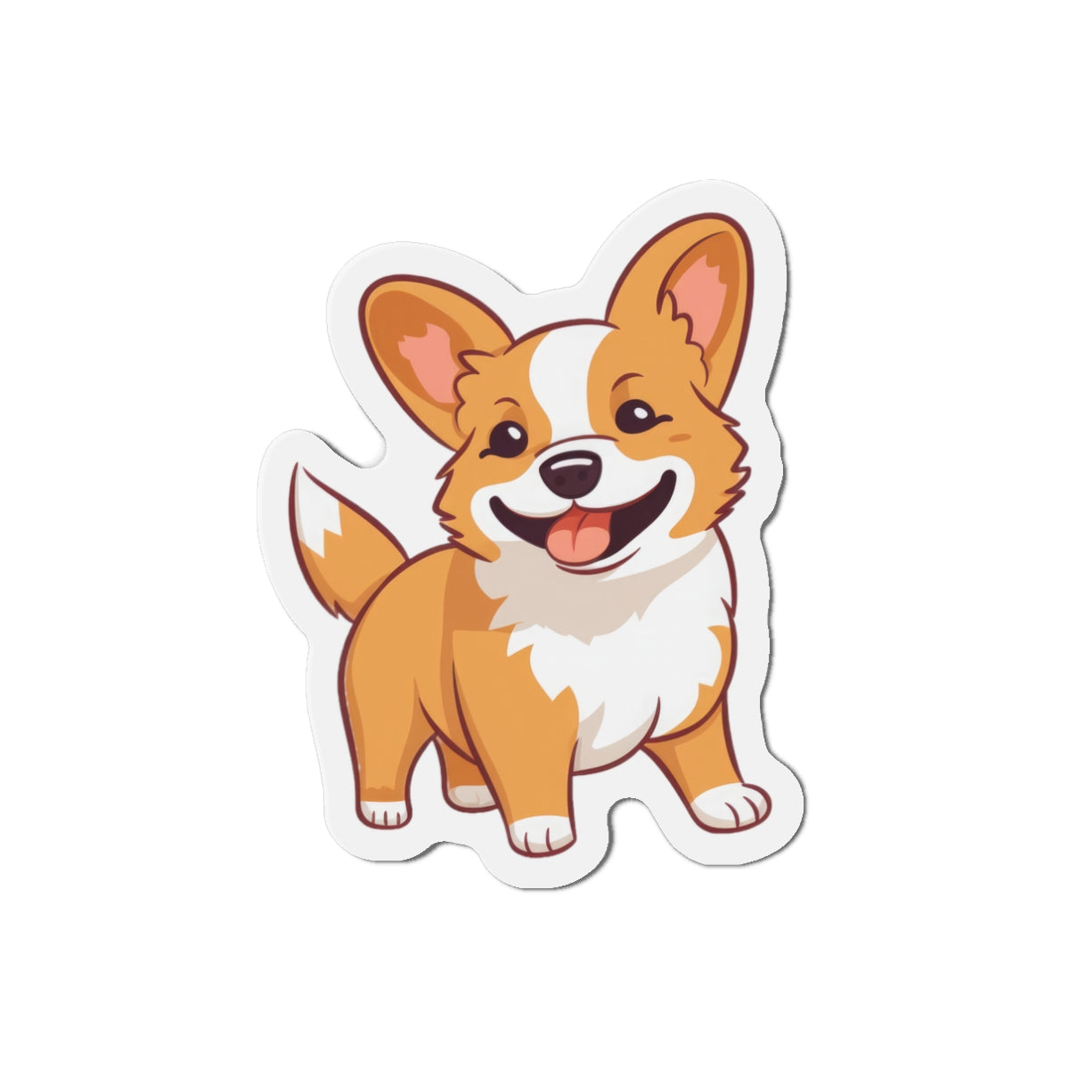 Corgi Die-Cut Magnet